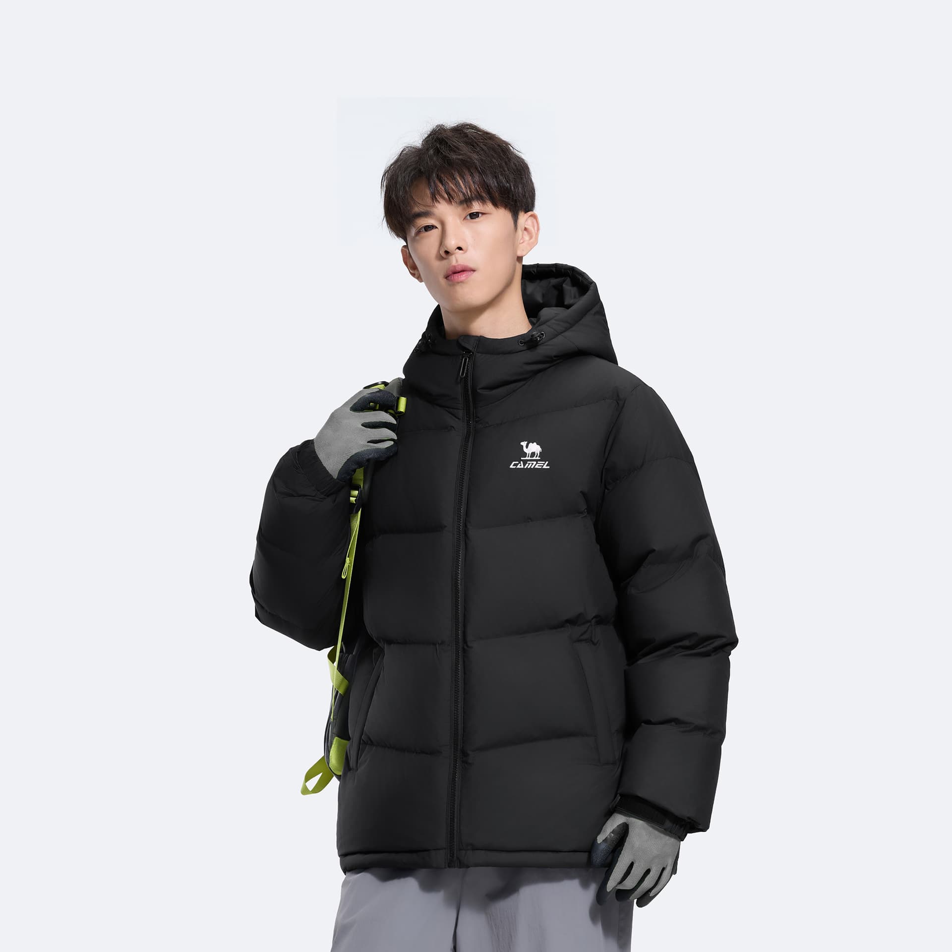 Зимняя куртка Верблюжий цвет Warm Fleece Collection Унисекс Пуховики - изображение 5