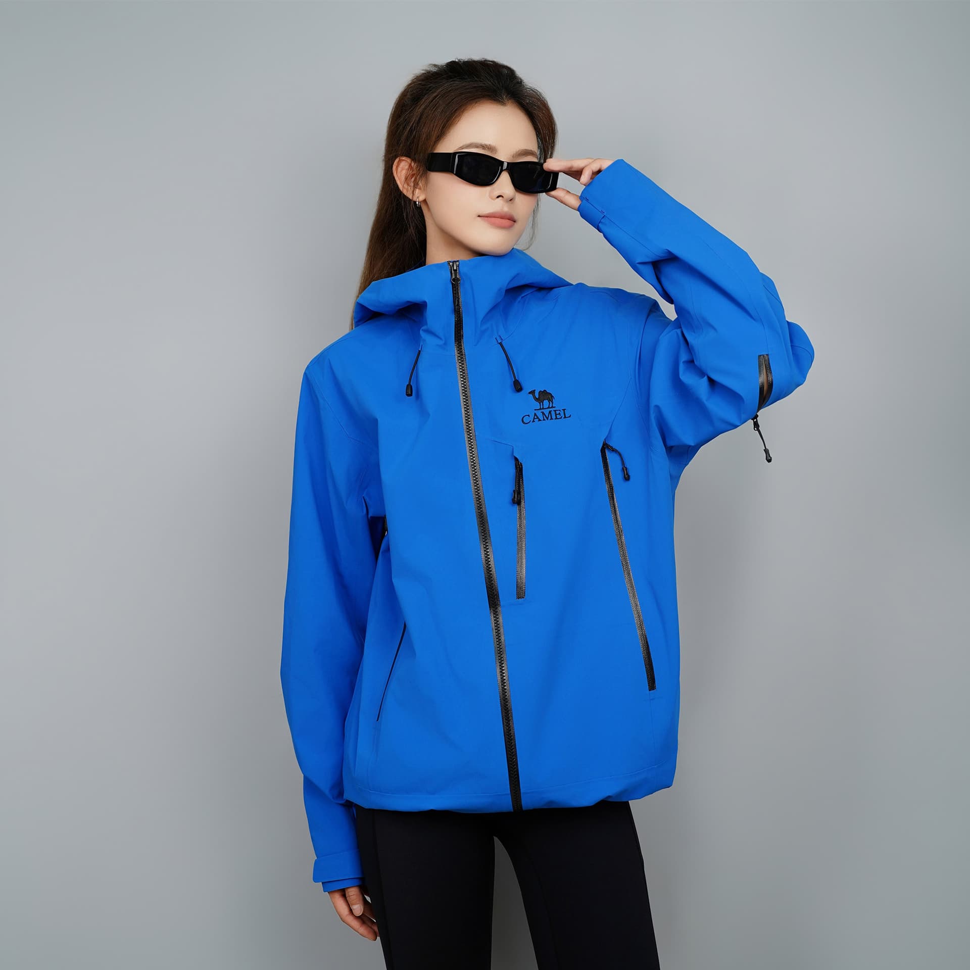 Демисезонная куртка Верблюжий цвет Ветровка Унисекс - изображение 6