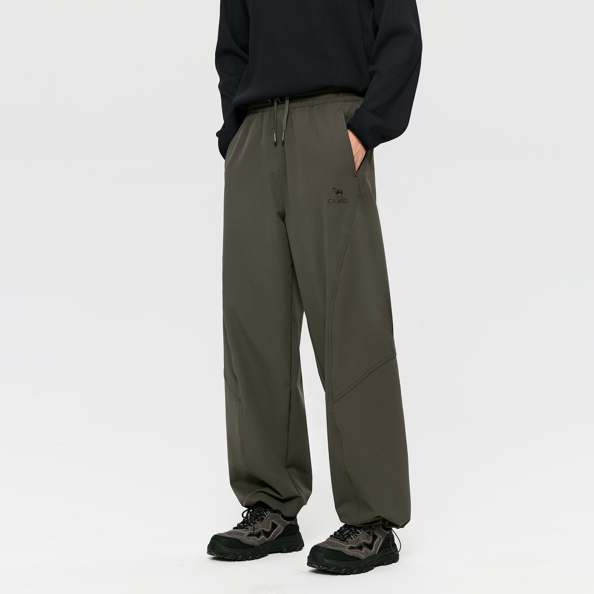 Штаны Верблюжий цвет Urban Function Series Мужской Повседневные брюки - изображение 3