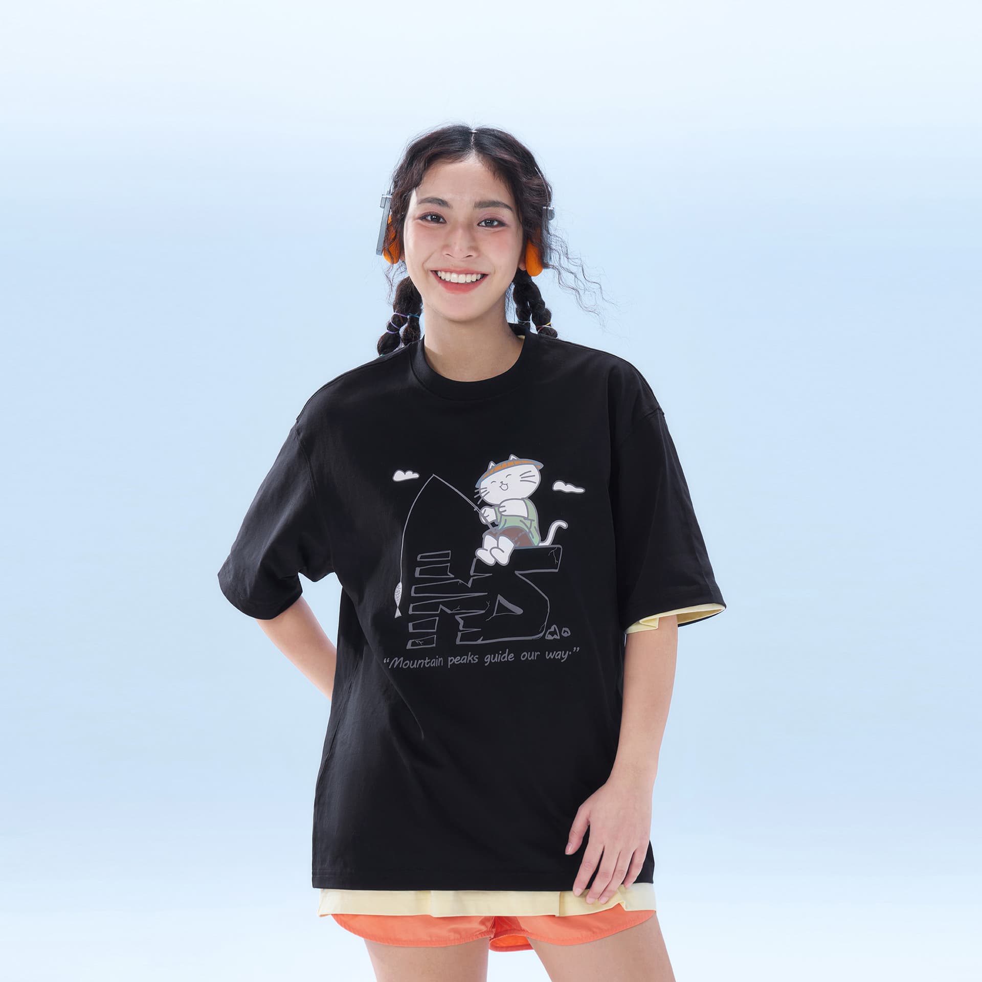 Футболка CAMEL X HUANGSHANLIANMINGKUAN T-рубашка унисекс - изображение 5