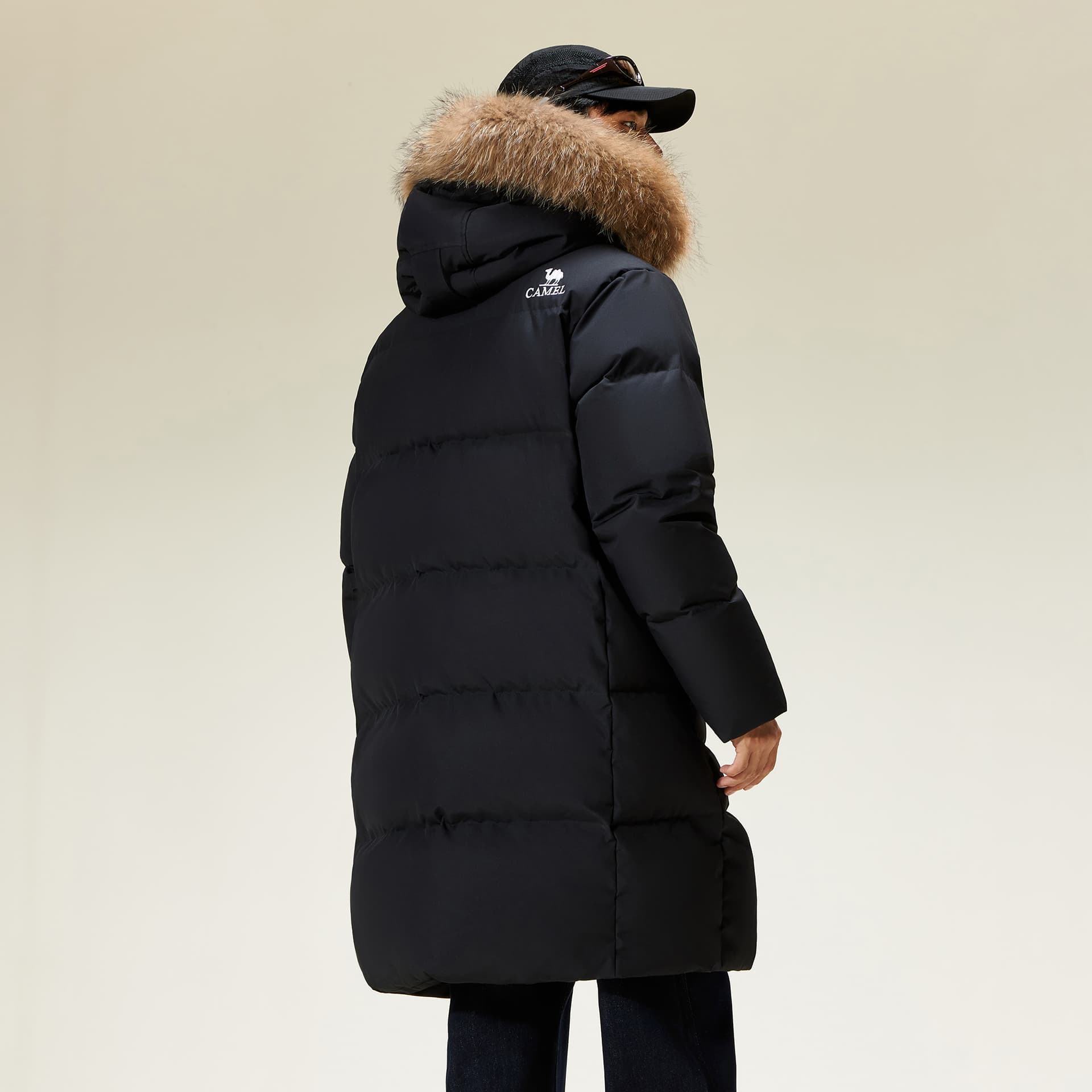 Зимняя куртка Верблюжий цвет Extreme Cold Down Jacket Мужской - изображение 5