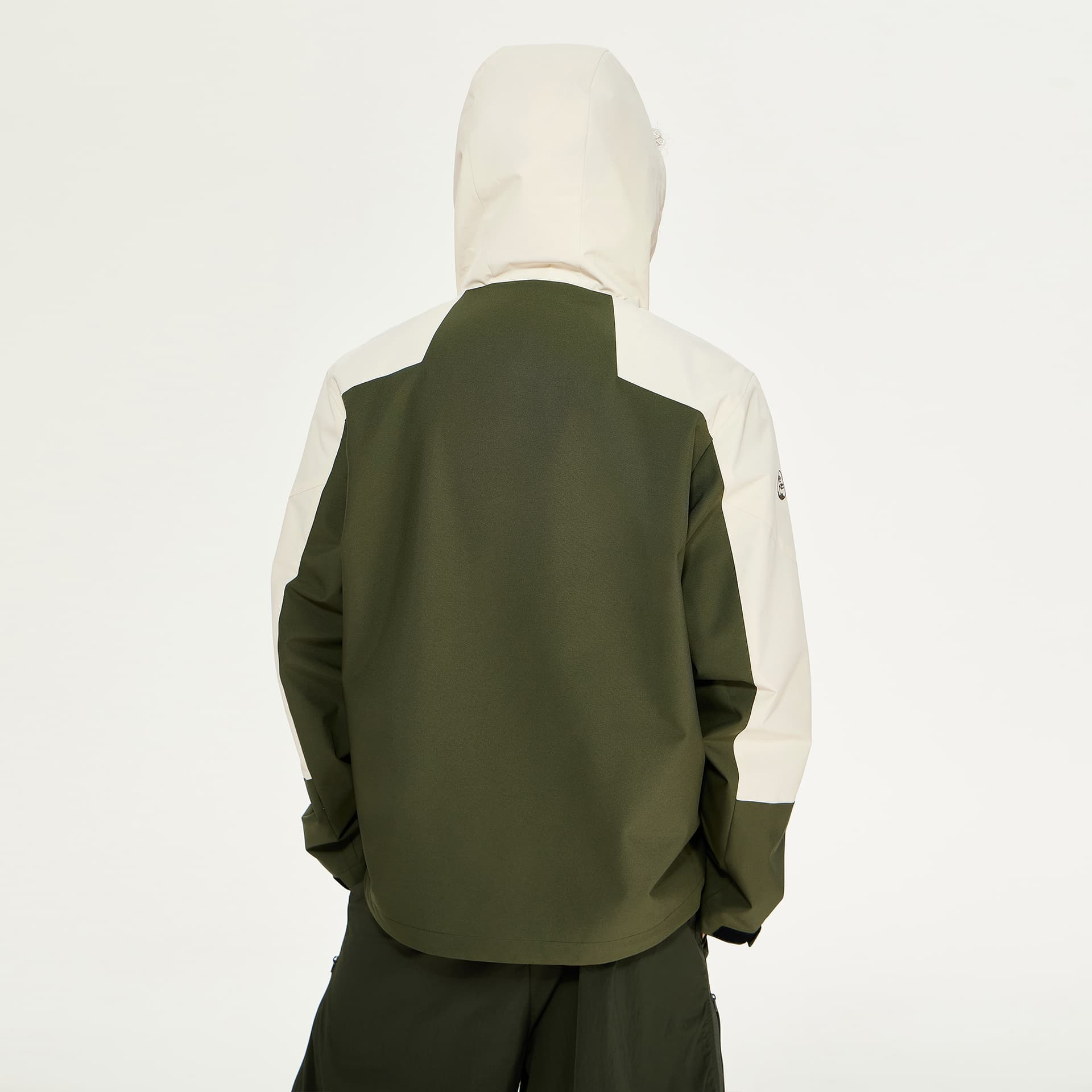 Куртка CAMEL x Huangshan Limited Edition Color Shell City Wild Series Outdoor Mountain Wear Городская техническая одежда Контрастные цвета Износостойкий Ветрозащитный Плащ Водоотталкивающая Куртка Мужской - изображение 4