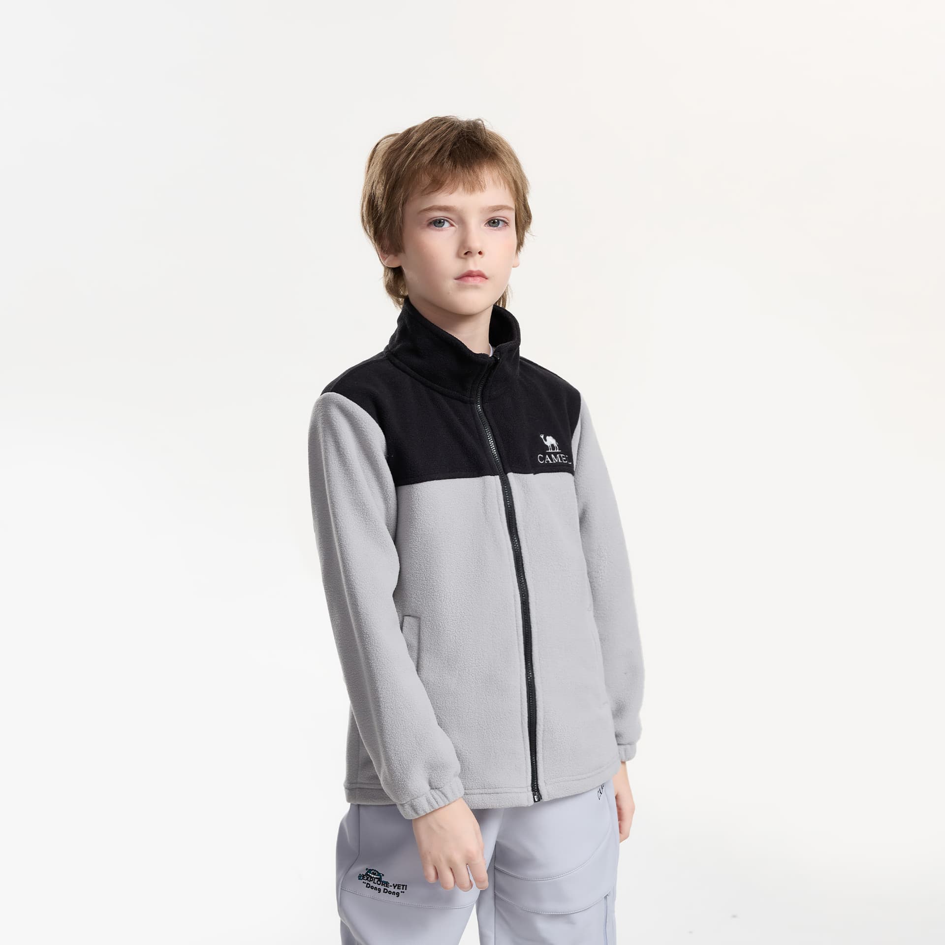Верблюжий цвет Kids Ветровки - изображение 5
