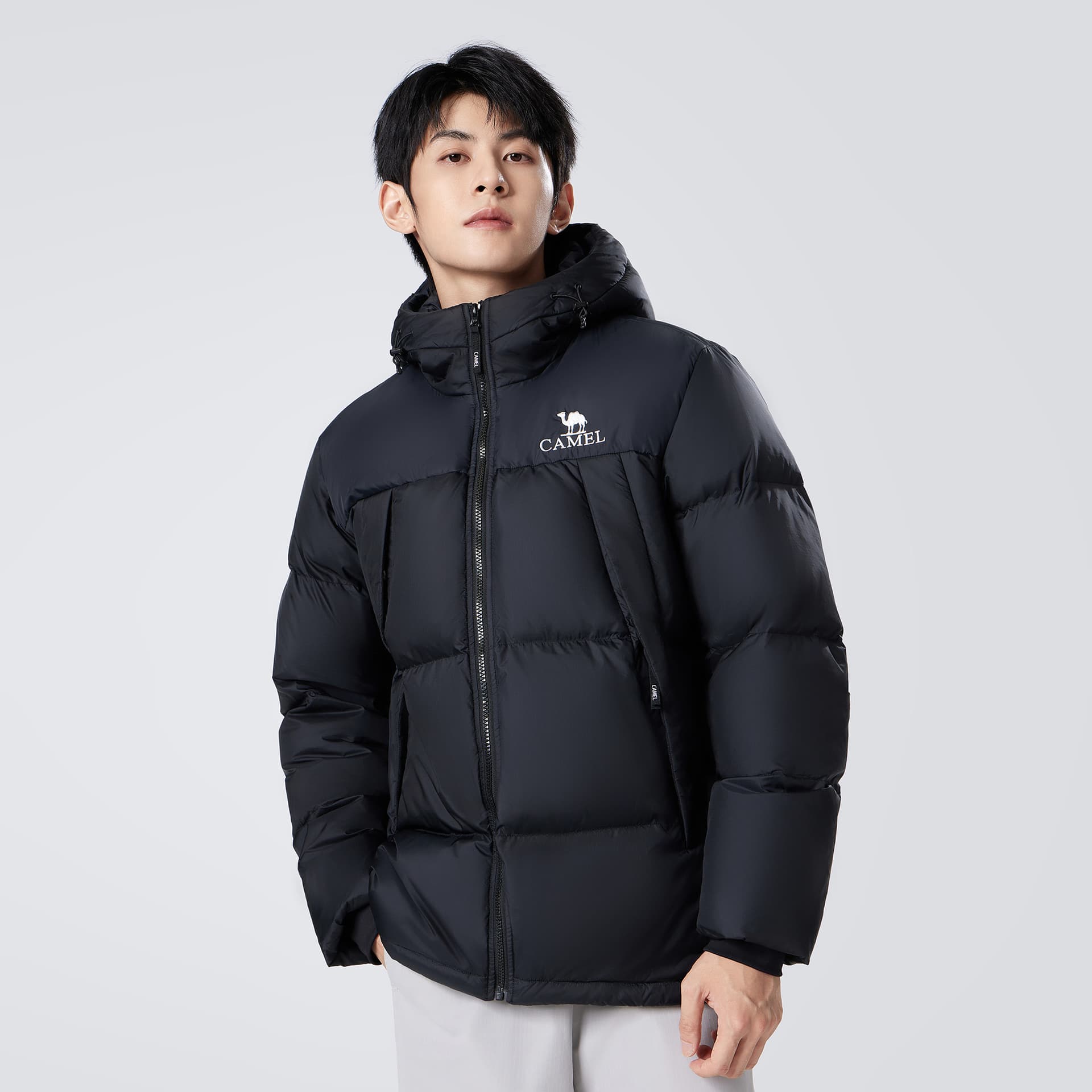 Зимняя куртка Camel Warm Fleece Collection Мужской пуховик - изображение 3