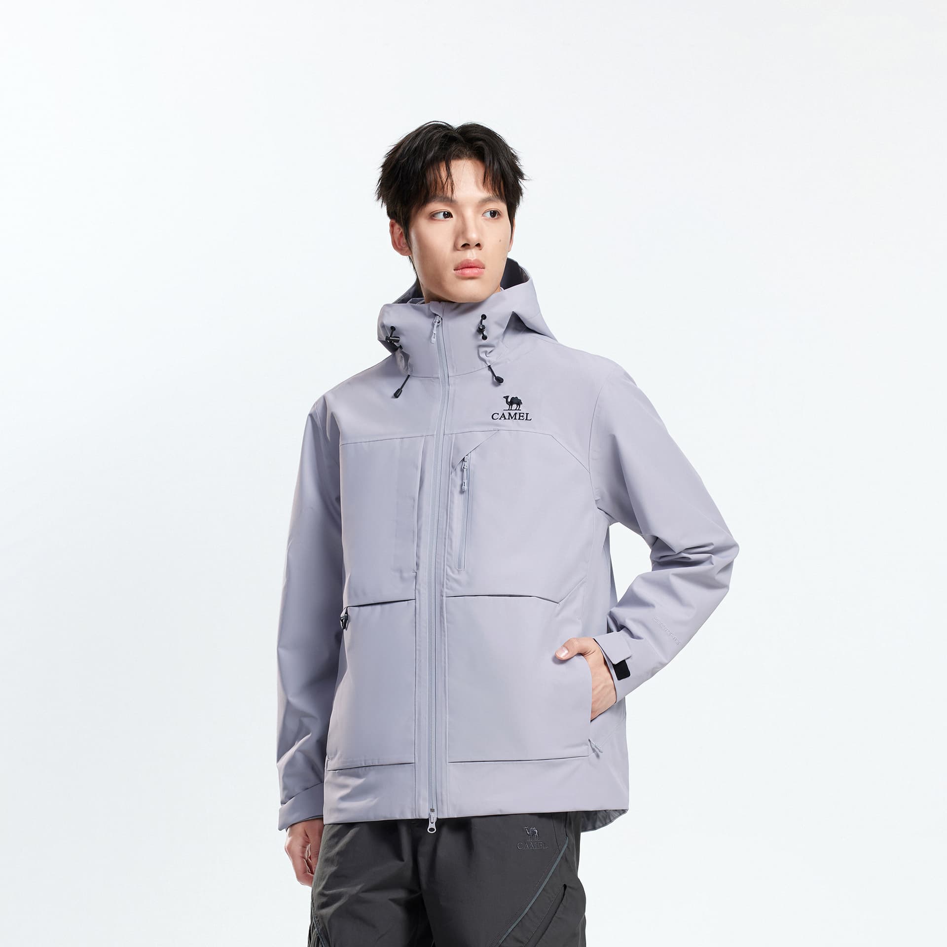 Демисезонная куртка Ветровки Camel Unisex - изображение 6