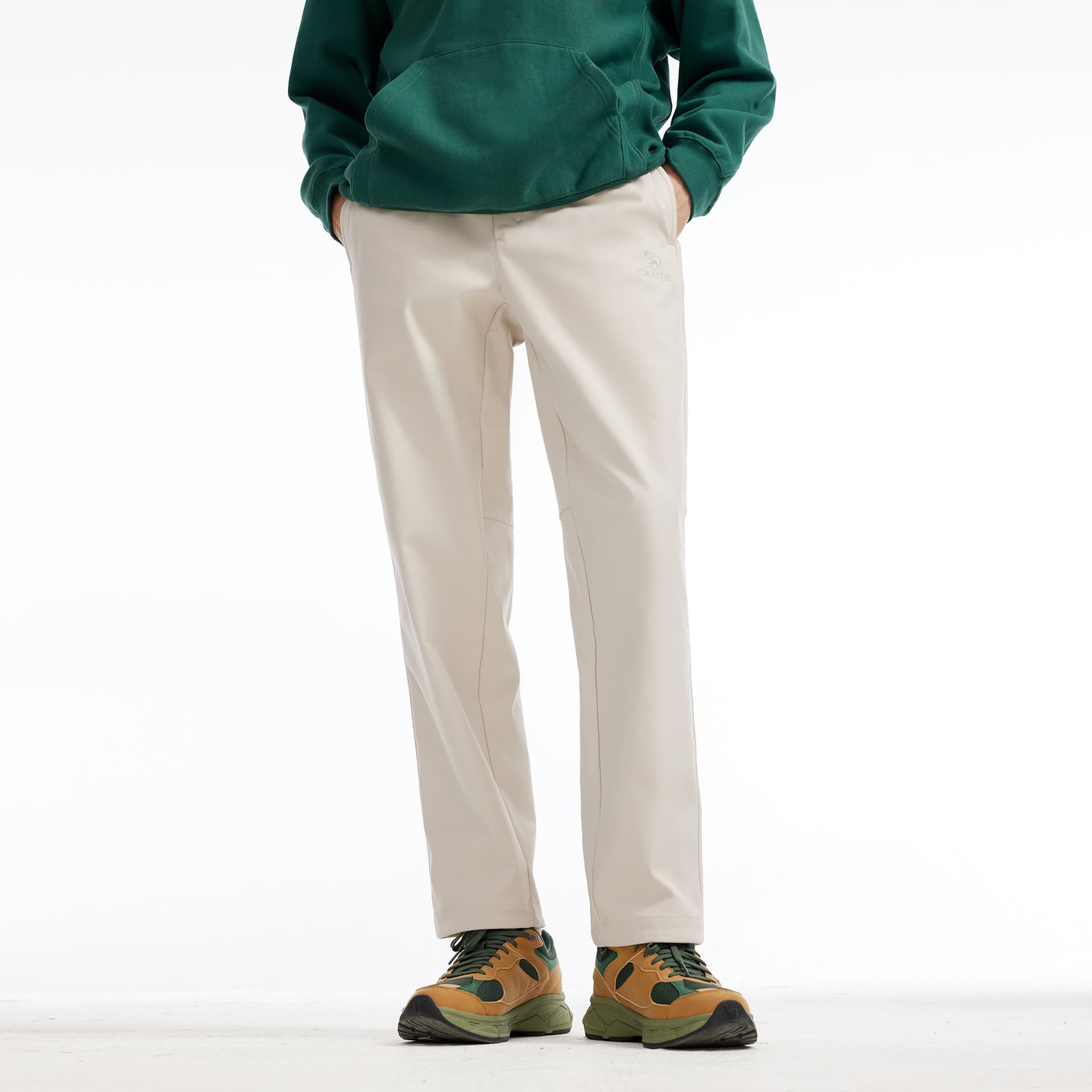 Штаны Camel Men's Casual Pants Верблюжий цвет Мужские Повседневные Брюки - изображение 10