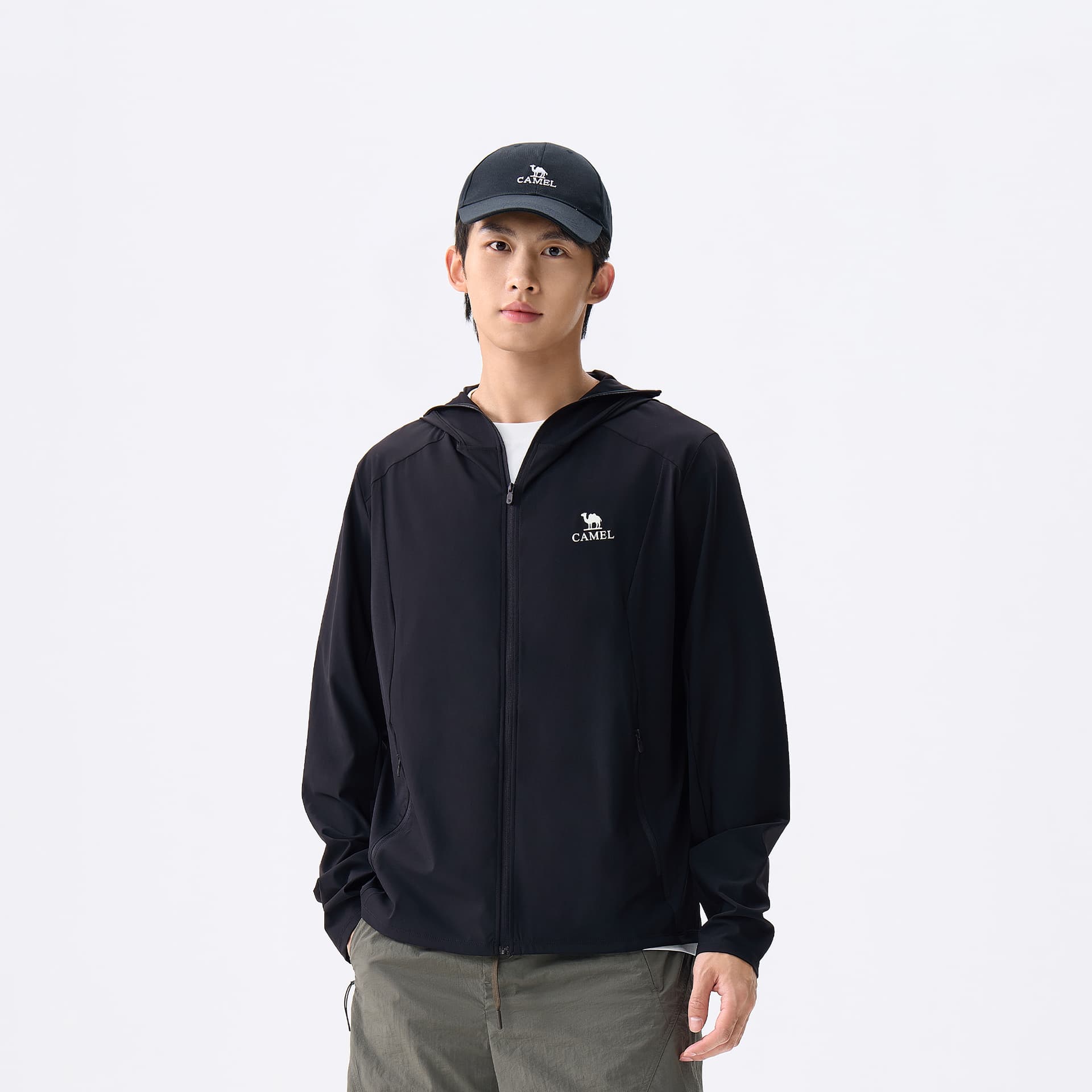 Легкая ветровка CAMEL Urban Function Series Дышащая и прохладная одежда с защитой от солнца мужская - изображение 4