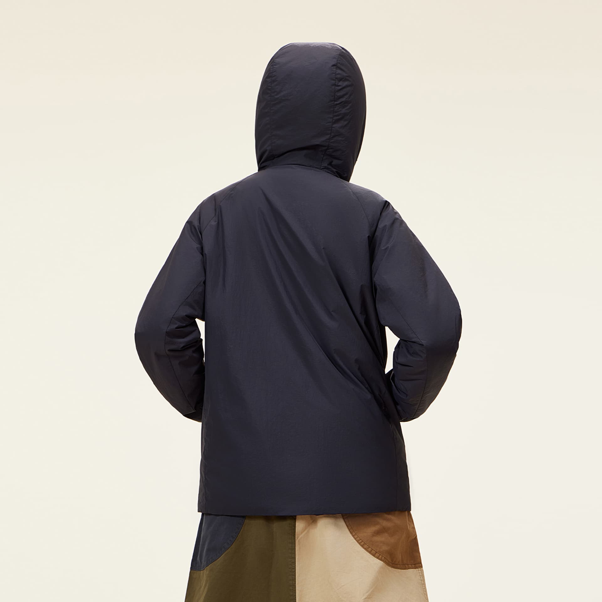 Зимняя куртка пуховик CAMEL Windproof Hooded Антистатический Водоотталкивающий Термостатический Пуховик Унисекс - изображение 4