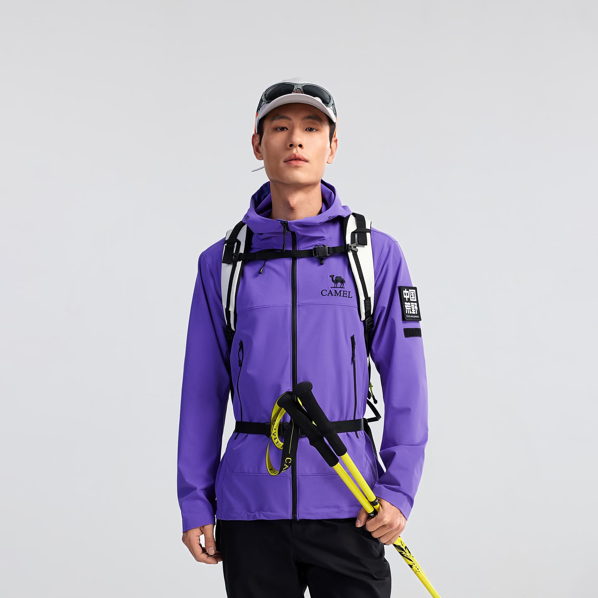 Куртка CAMEL Outdoor Cordura Водонепроницаемый Унисекс Куртка Мягкая Оболочка - изображение 6