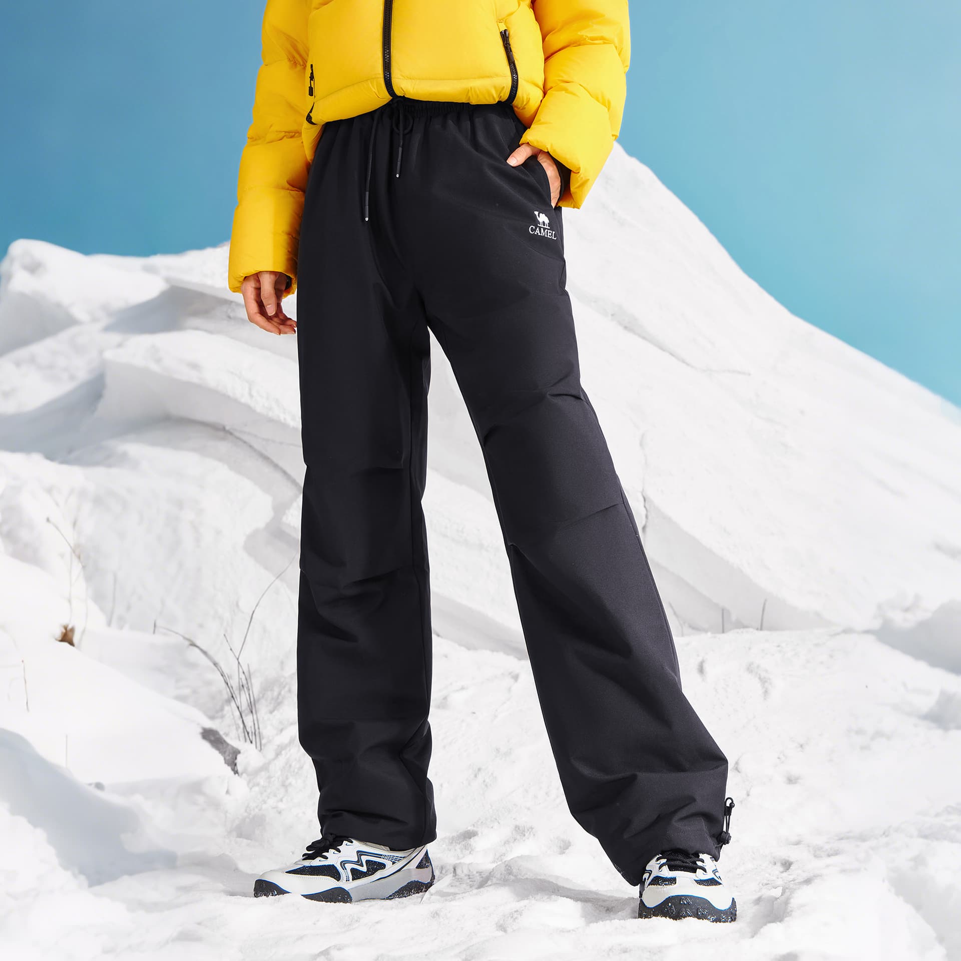 Camel Warm Fleece Collection Мужские пуховые штаны - изображение 3