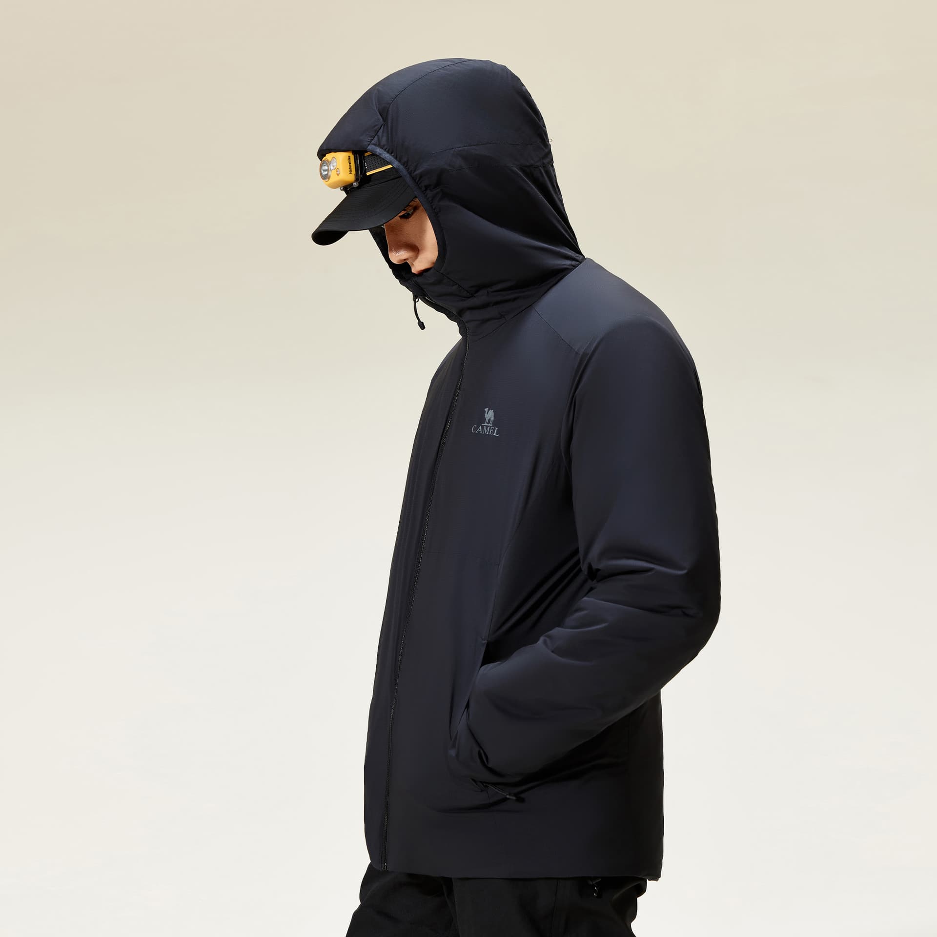Зимняя куртка пуховик Camel Urban Function Series Мужская хлопковая куртка - изображение 5