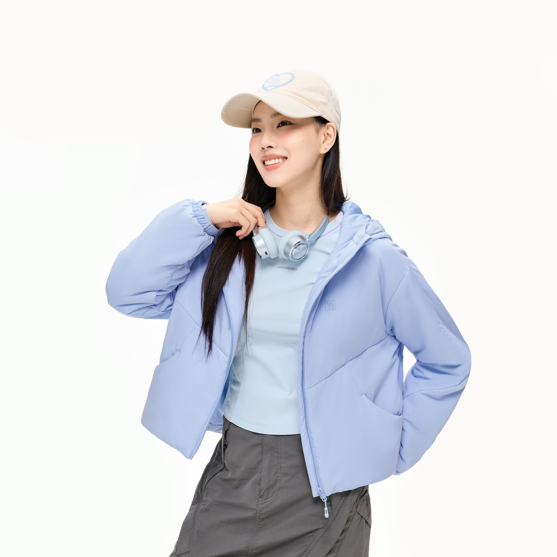Camel Urban Function Series Женские Синтепоновые Куртки - изображение 5