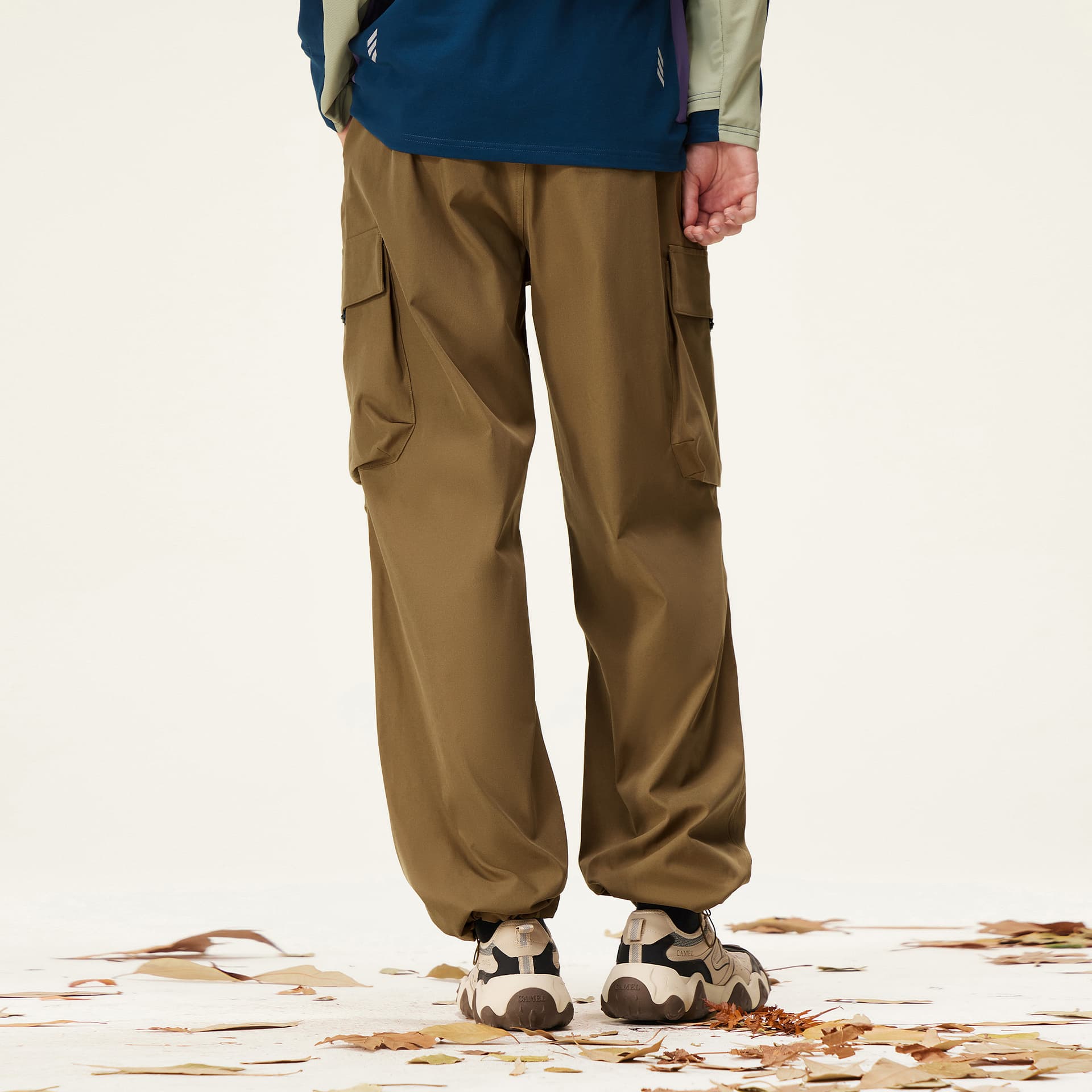 Штаны Camel Men's Cargo Pants Верблюжий цвет Мужские Карго Брюки - изображение 8