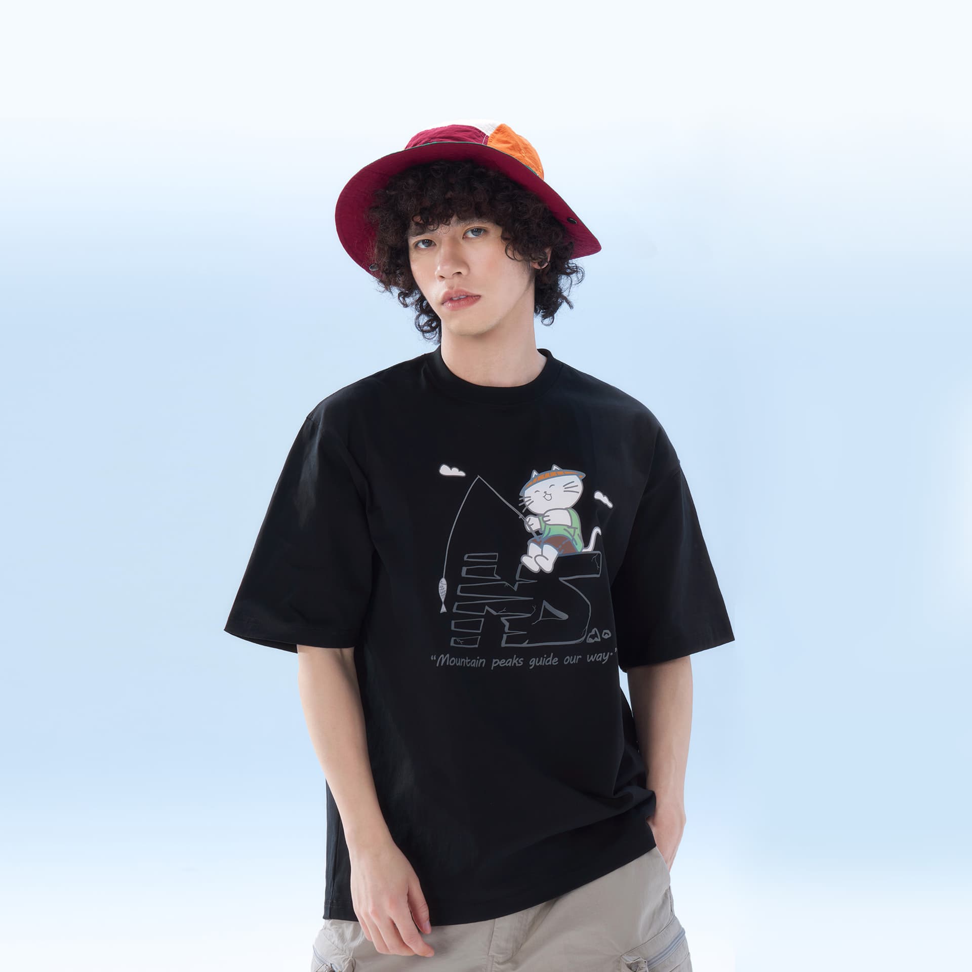 Футболка CAMEL X HUANGSHANLIANMINGKUAN T-рубашка унисекс - изображение 4