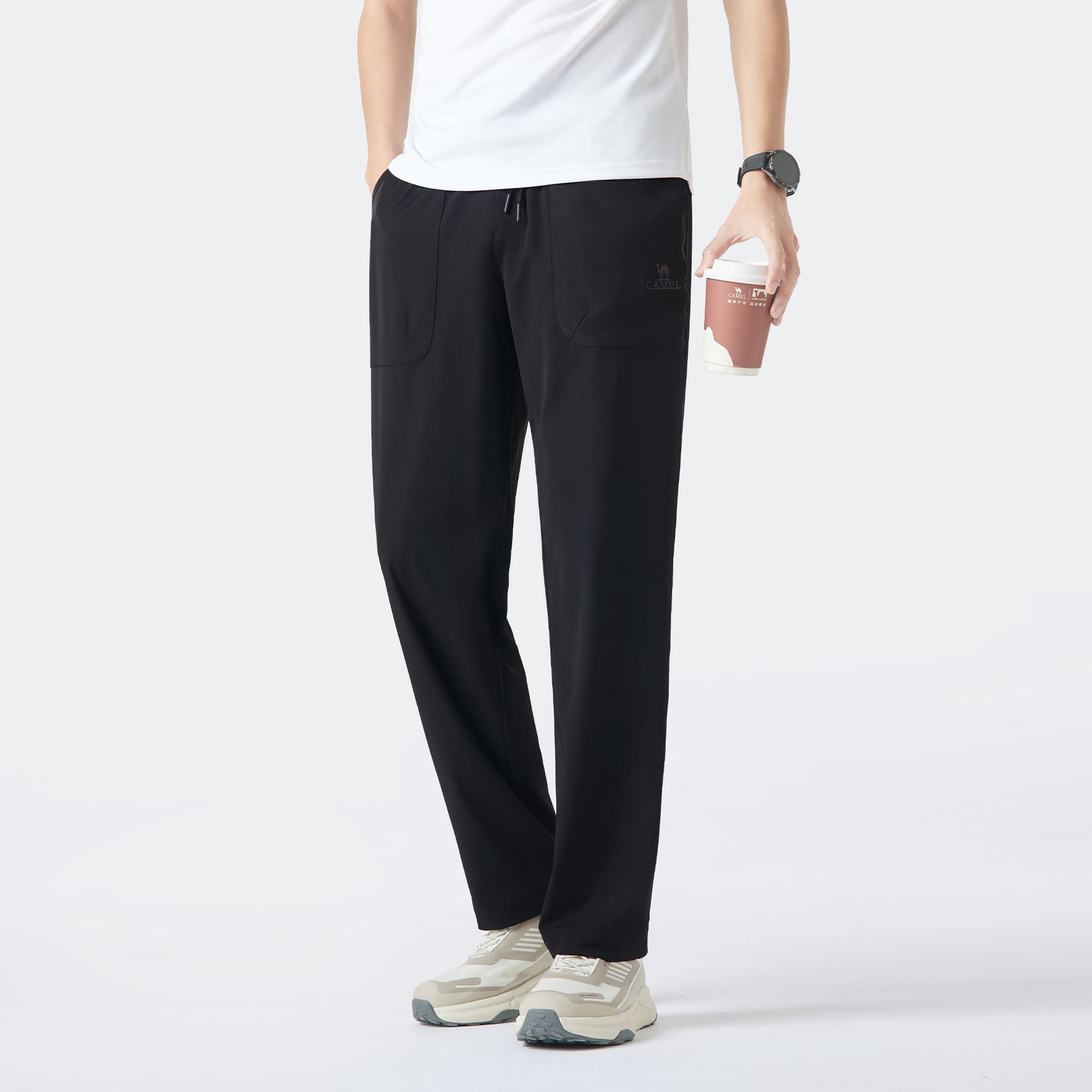 Штаны Camel Men's Casual Pants Верблюжий цвет Мужские Повседневные Брюки - изображение 3