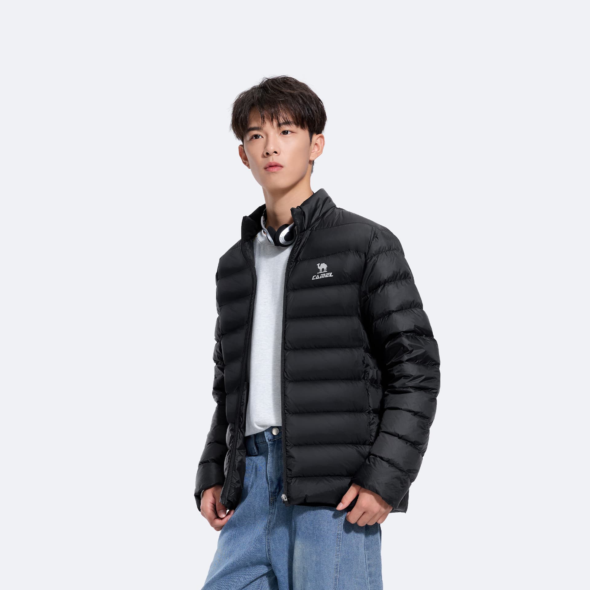 Зимняя куртка Верблюжий цвет Warm Fleece Collection Мужской Пуховики - изображение 5