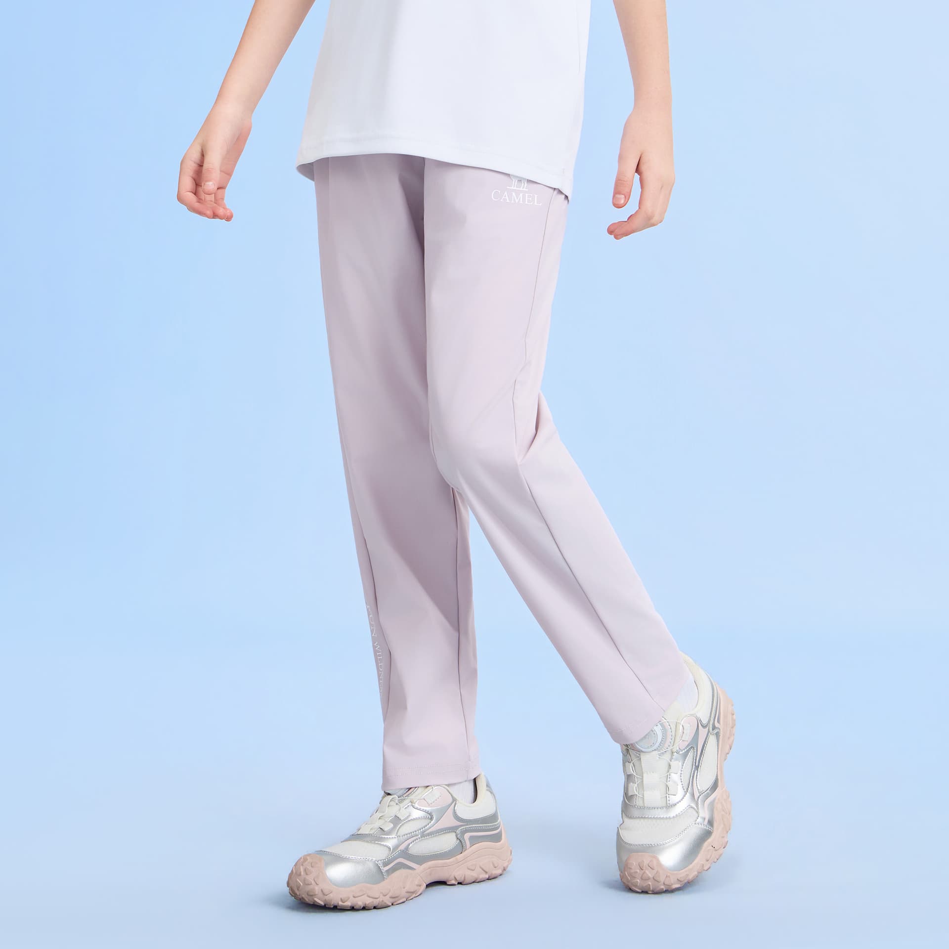 Детские вязаные тренировочные брюки Camel SS25 - изображение 5