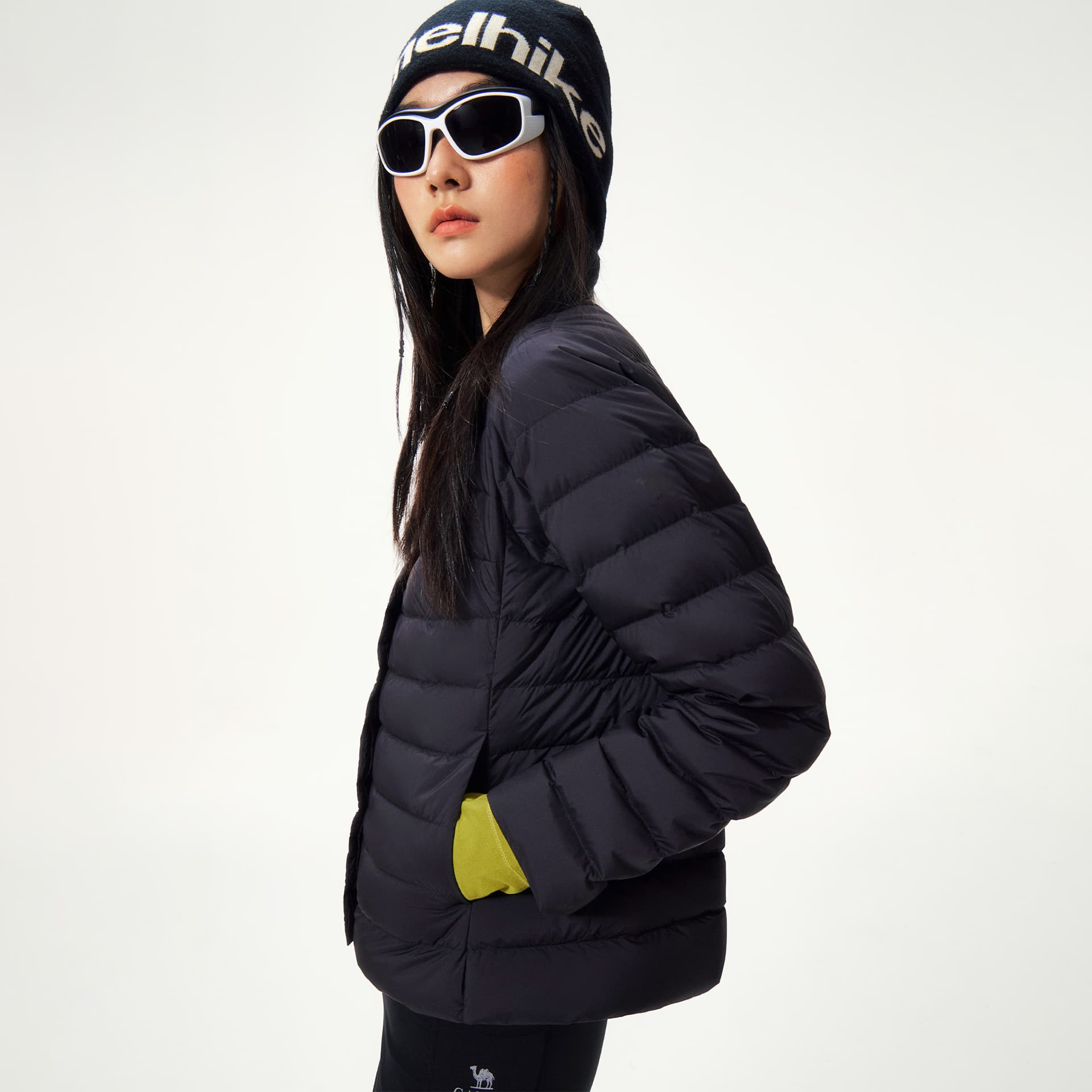 Пуховик Верблюжий цвет Warm Fleece Collection Пуховик Женские - изображение 5