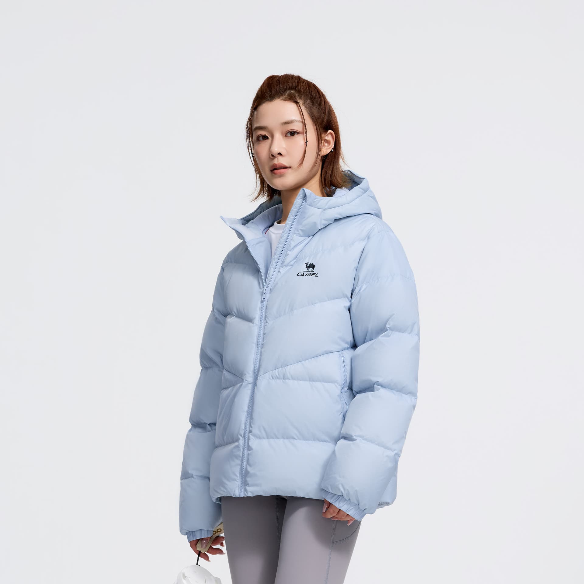 Зимняя куртка Верблюжий цвет Warm Fleece Collection Пуховик Унисекс - изображение 5