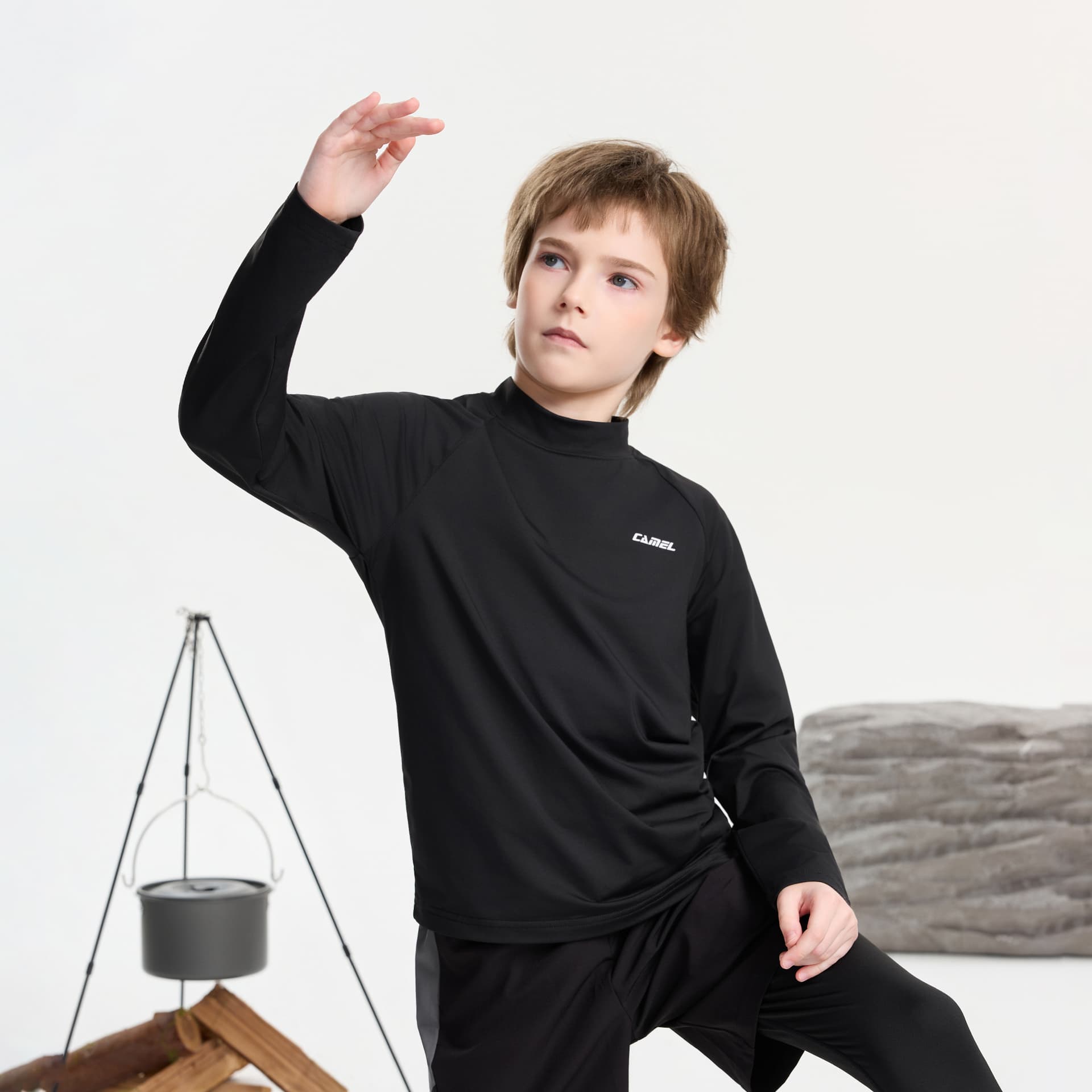 Футболка Верблюжий цвет Kids Футболки - изображение 5
