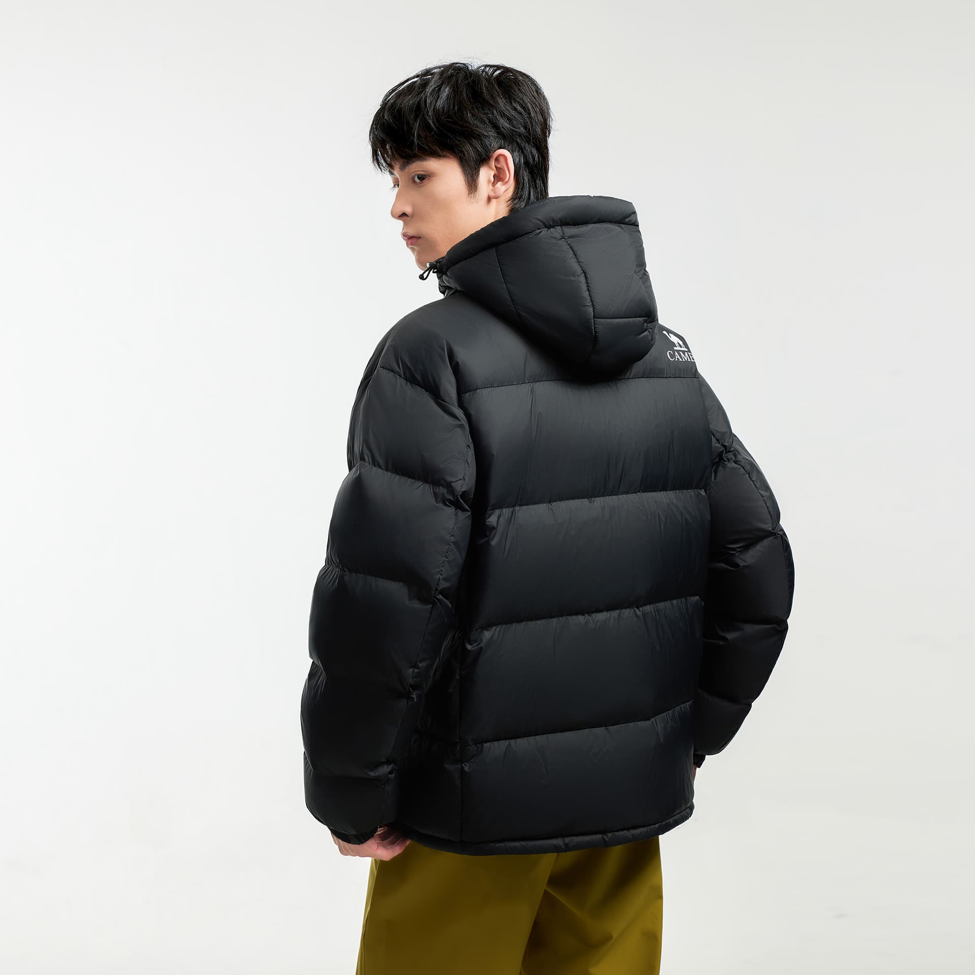 Зимняя куртка Верблюжий цвет Warm Fleece Collection Пуховик Унисекс - изображение 8