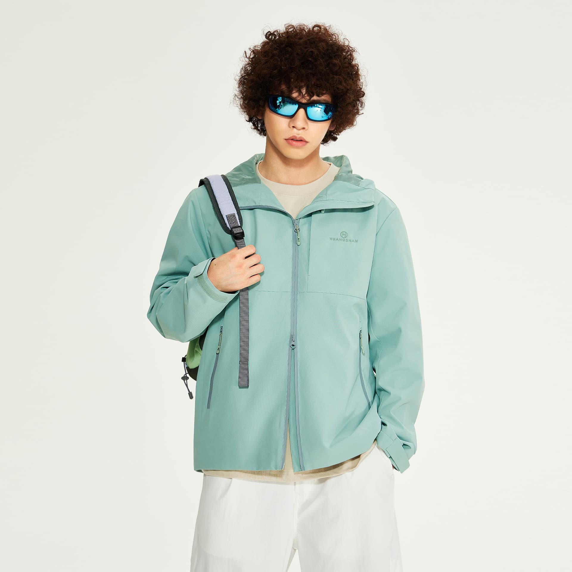 Куртка CAMEL X HUANGSHANLIANMINGKUAN Peak Shell Collection Куртки и пальто Мужской - изображение 5