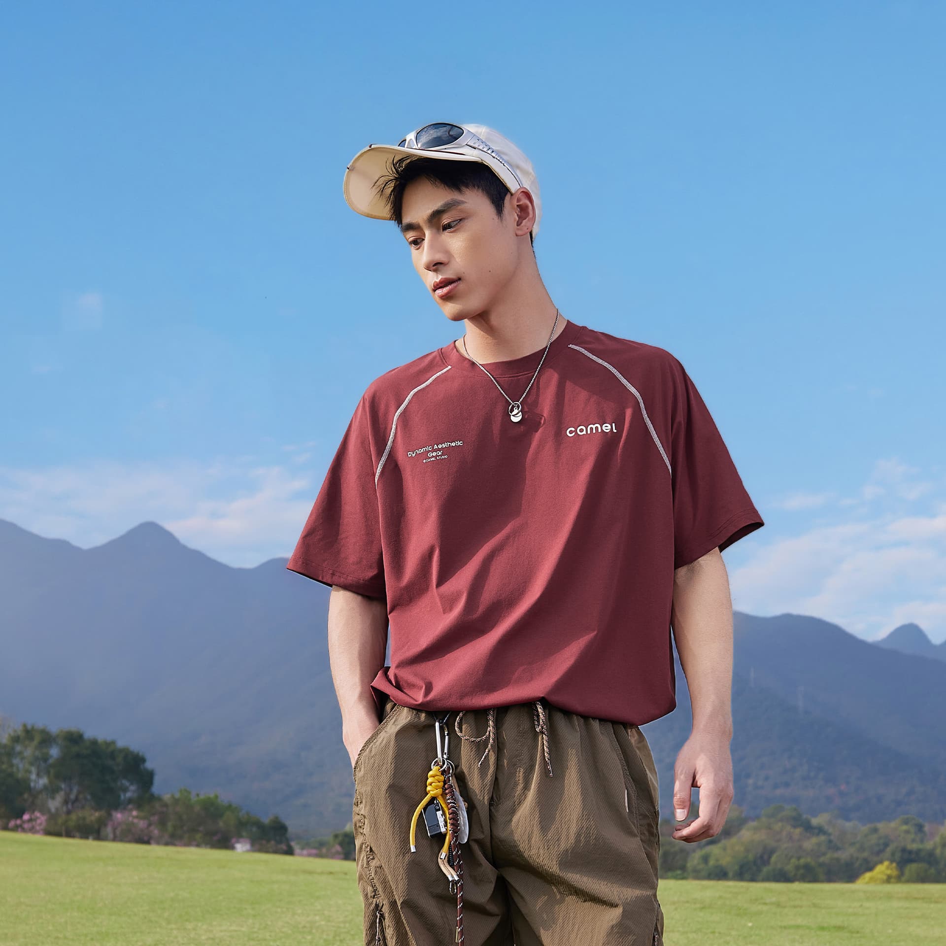 CAMEL Urban Function Series Быстросохнущие T-рубашки Унисекс - изображение 6