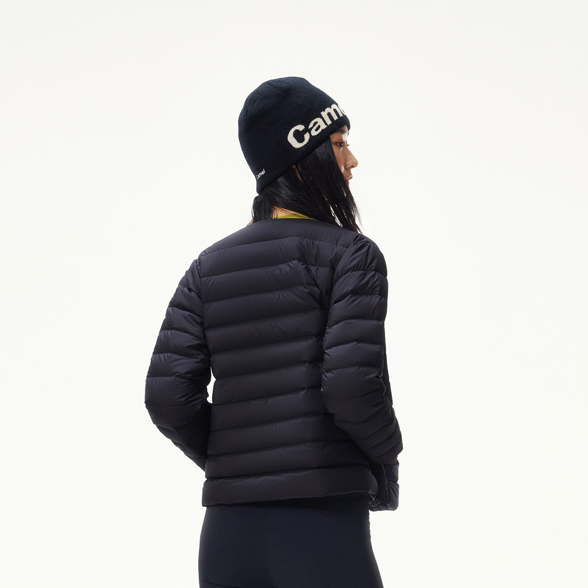 Пуховик Верблюжий цвет Warm Fleece Collection Пуховик Женские - изображение 4