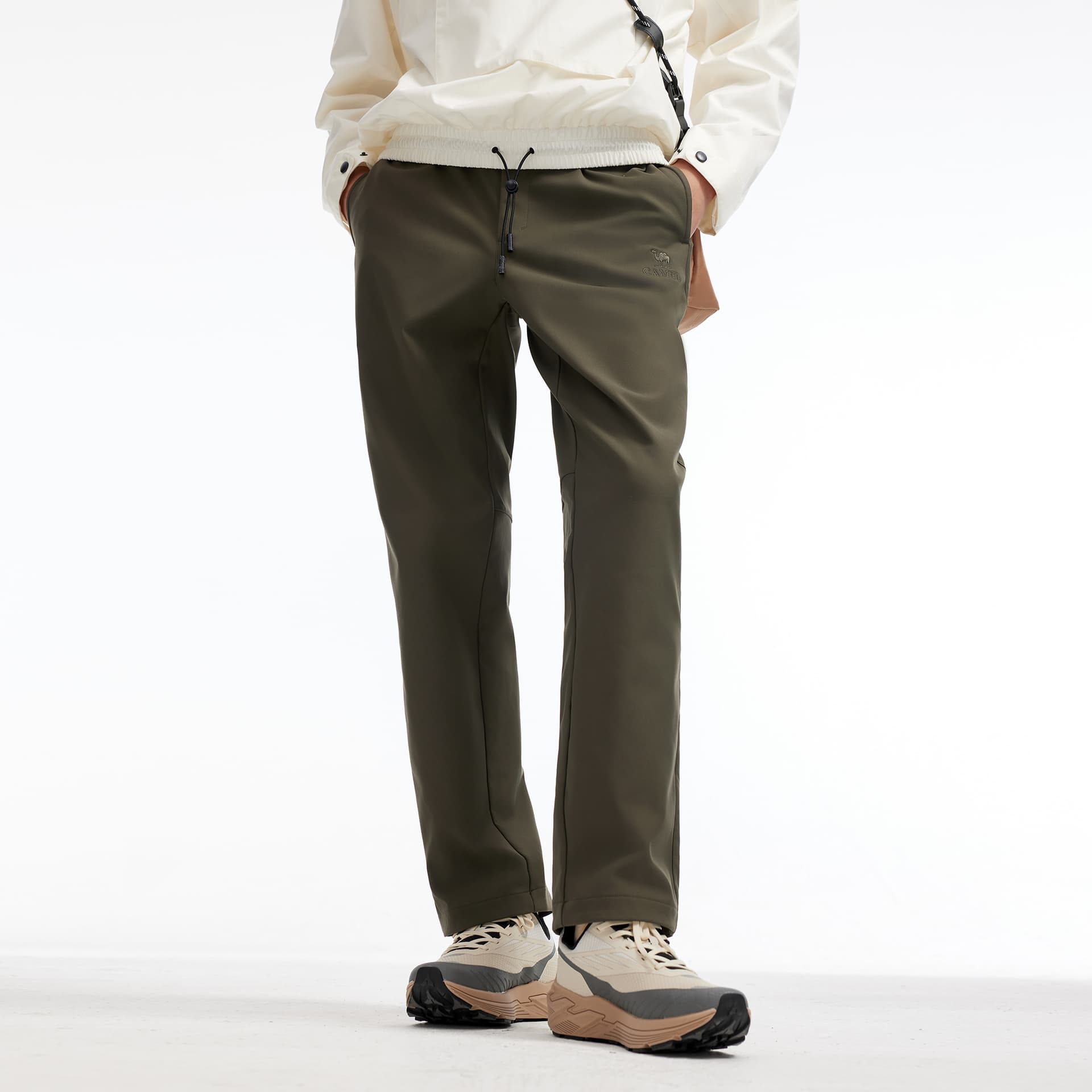 Штаны Camel Men's Casual Pants Верблюжий цвет Мужские Повседневные Брюки - изображение 14