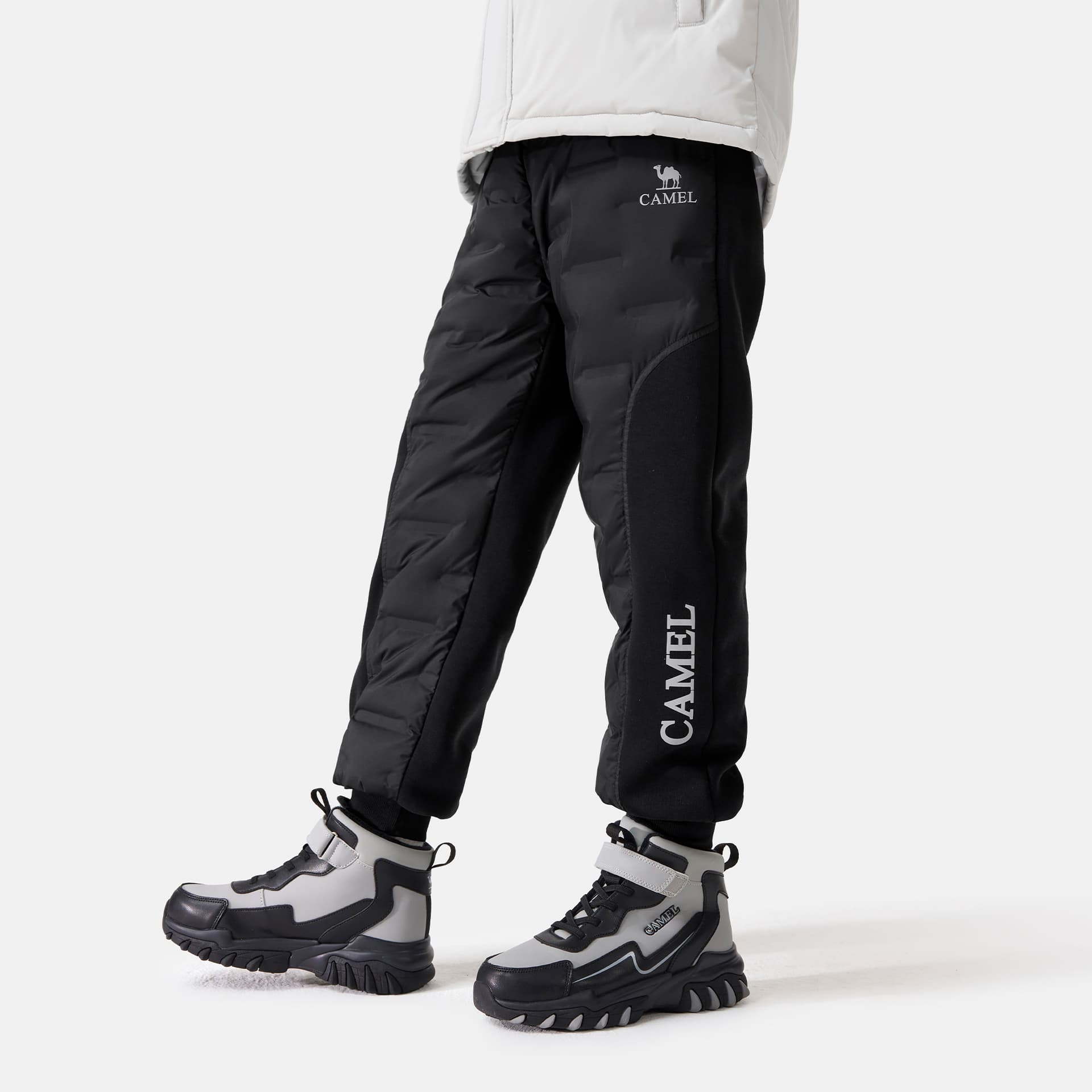 Camel Color Phantom Black Kids Down Pants Верблюжий цвет Фантомно-черный Kids Пуховые штаны - изображение 5