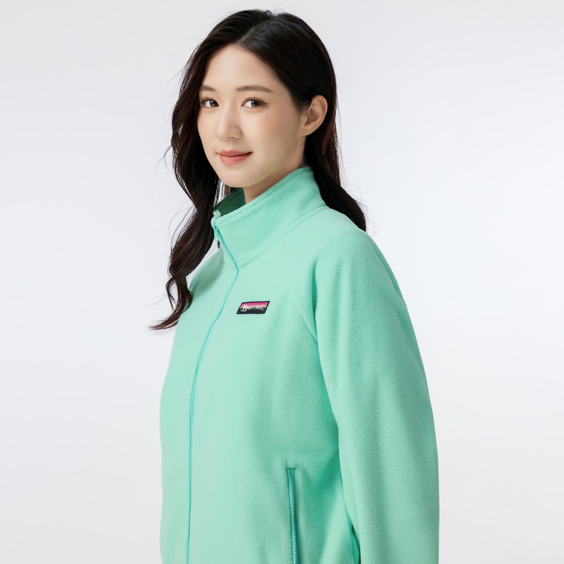 Camel Color Women's Fleece Jackets Верблюжий цвет Женские Флисовые куртки - изображение 4