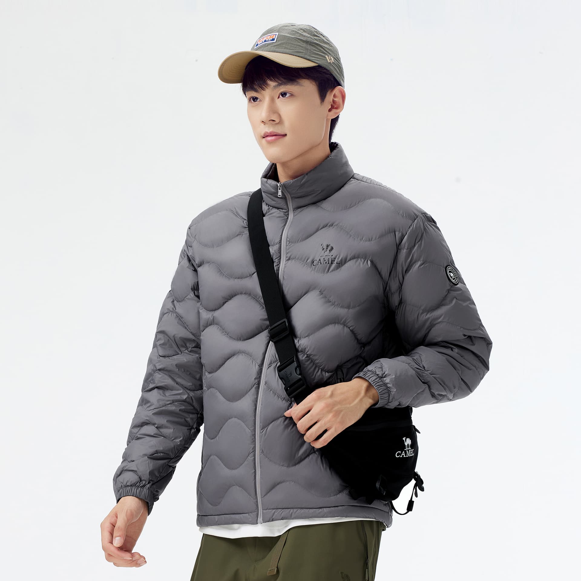 Зимняя куртка Camel Warm Fleece Collection Мужской пуховик - изображение 3