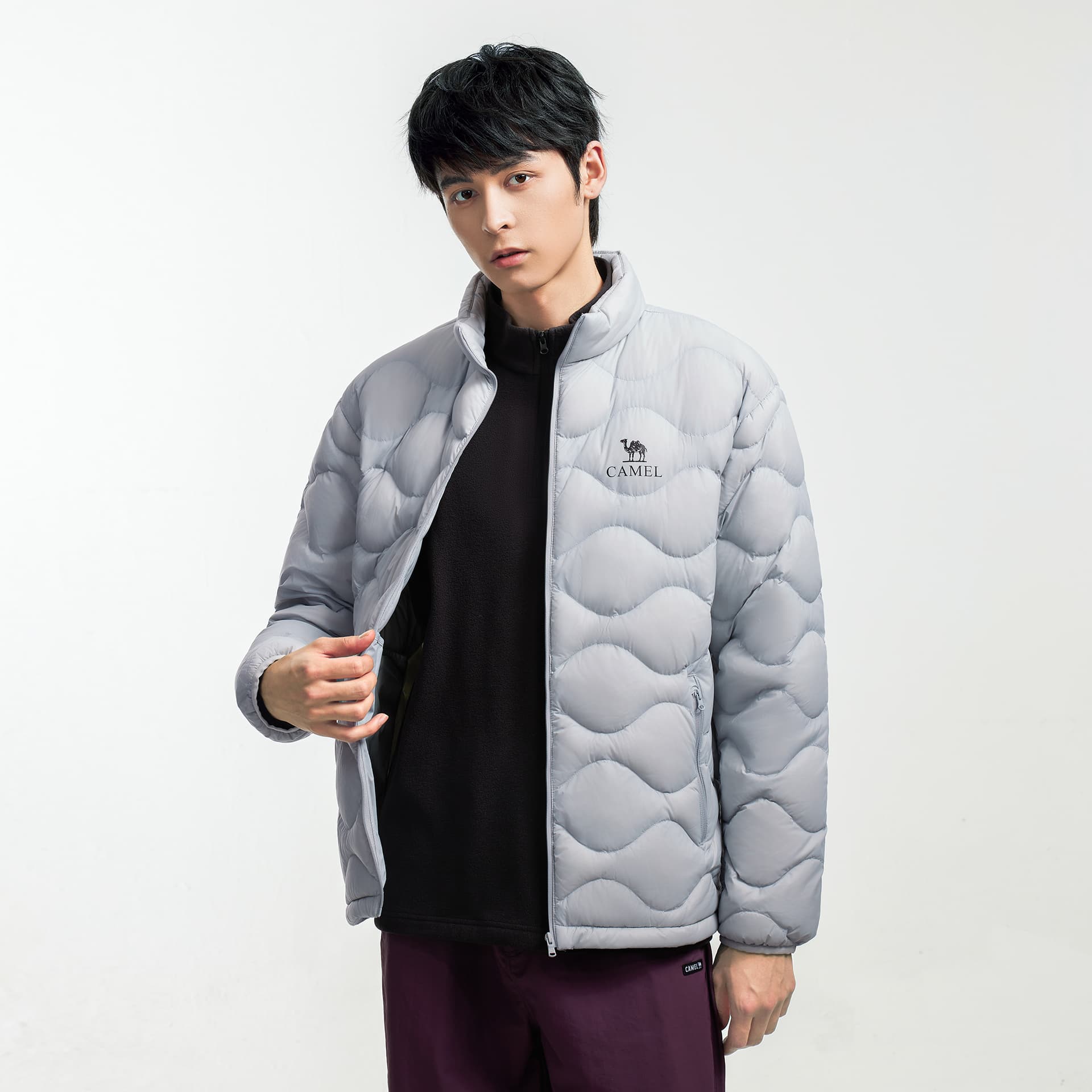 Зимняя куртка Camel Men's Down Jackets Верблюжий цвет Мужские Пуховики - изображение 5