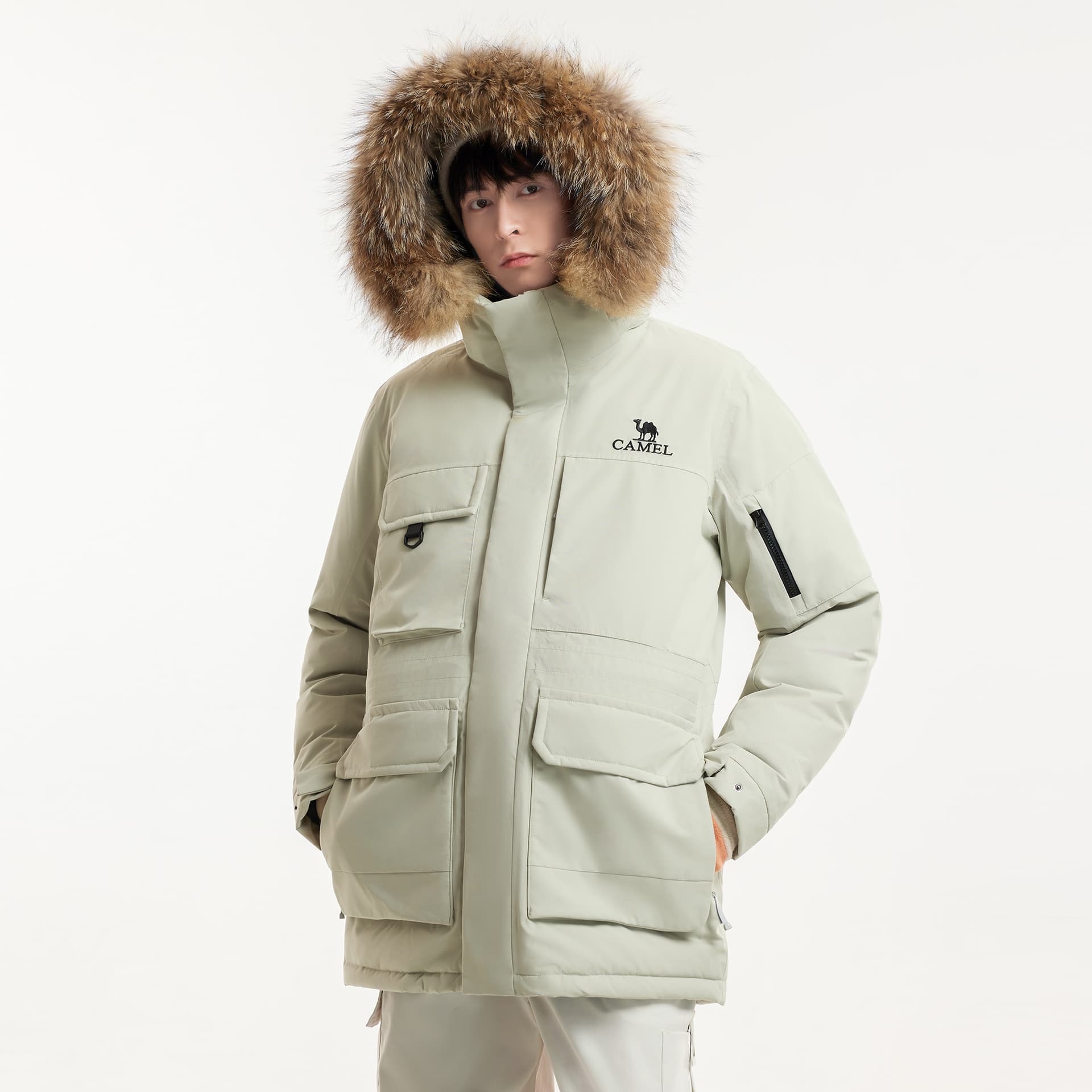 Демисезонная куртка CAMEL - изображение 3