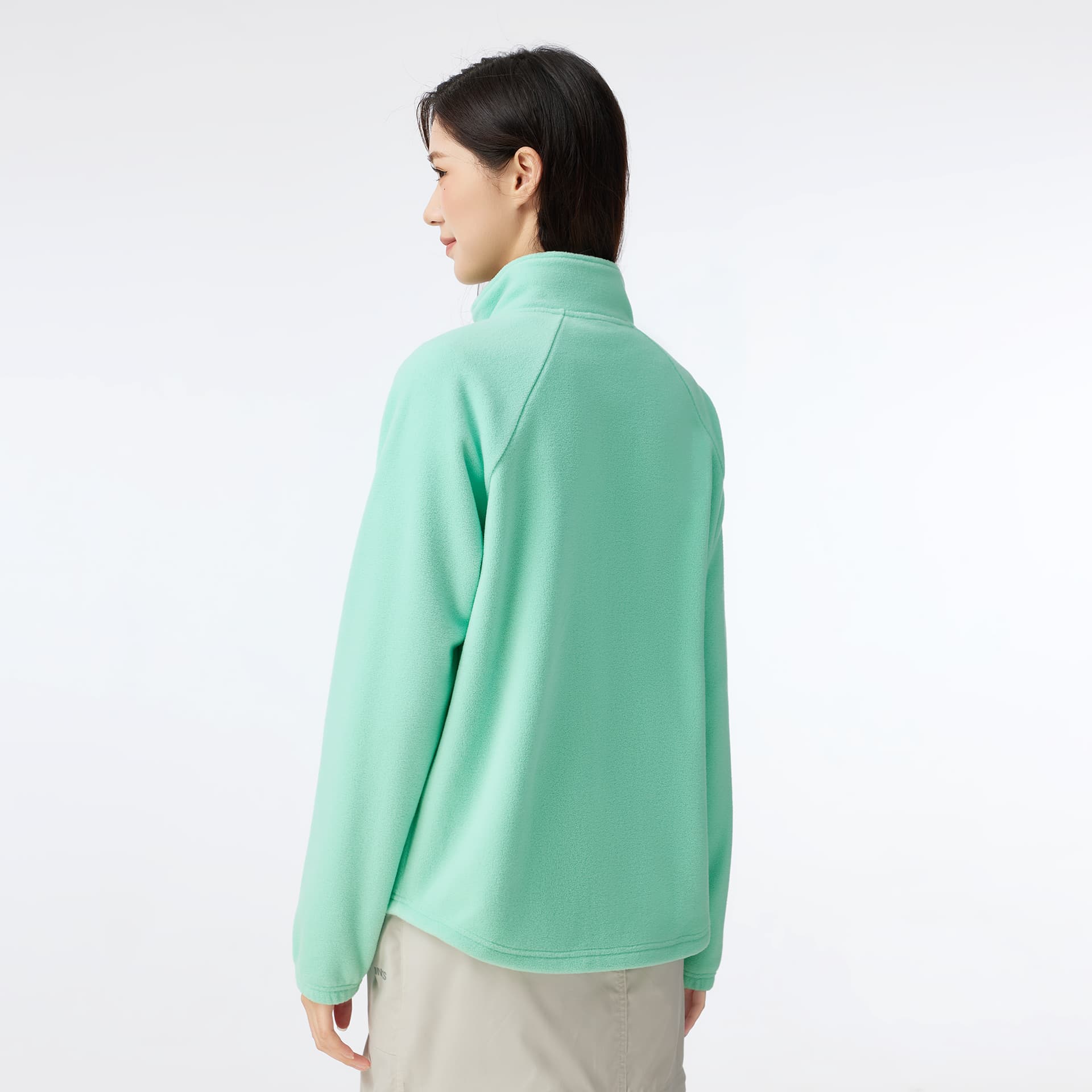 Camel Color Women's Fleece Jackets Верблюжий цвет Женские Флисовые куртки - изображение 6