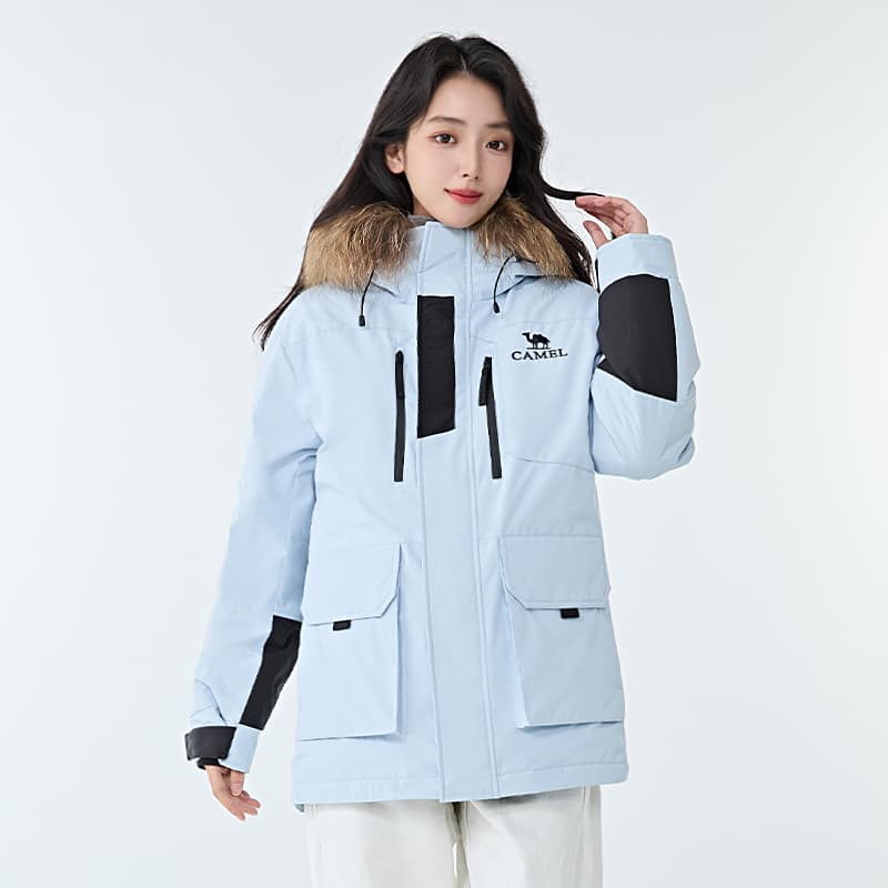 Зимняя куртка CAMEL Warm Fleece Series Пуховик Унисекс - изображение 3