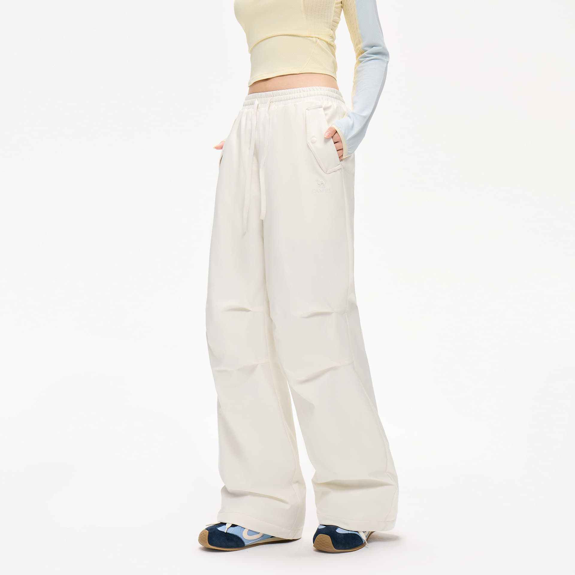 Штаны Верблюжий цвет Warm Fleece Collection Женские Повседневные брюки - изображение 5