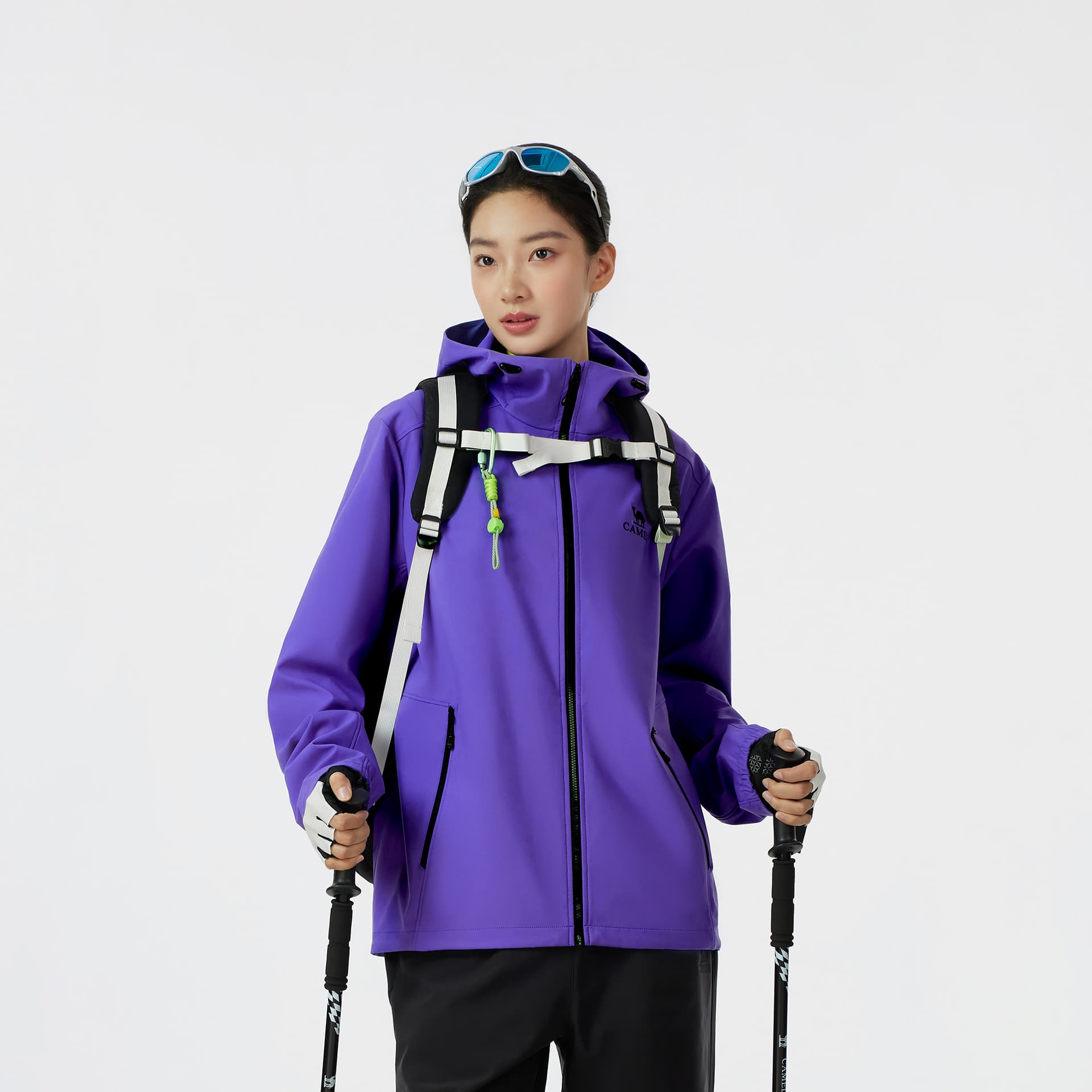 Куртка Верблюжий цвет Унисекс Softshell куртки - изображение 4