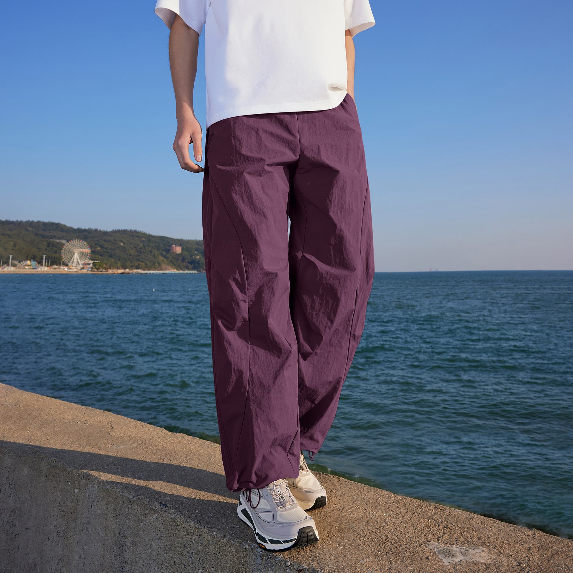 Штаны Camel Men's Casual Pants Верблюжий цвет Мужские Повседневные Брюки - изображение 3
