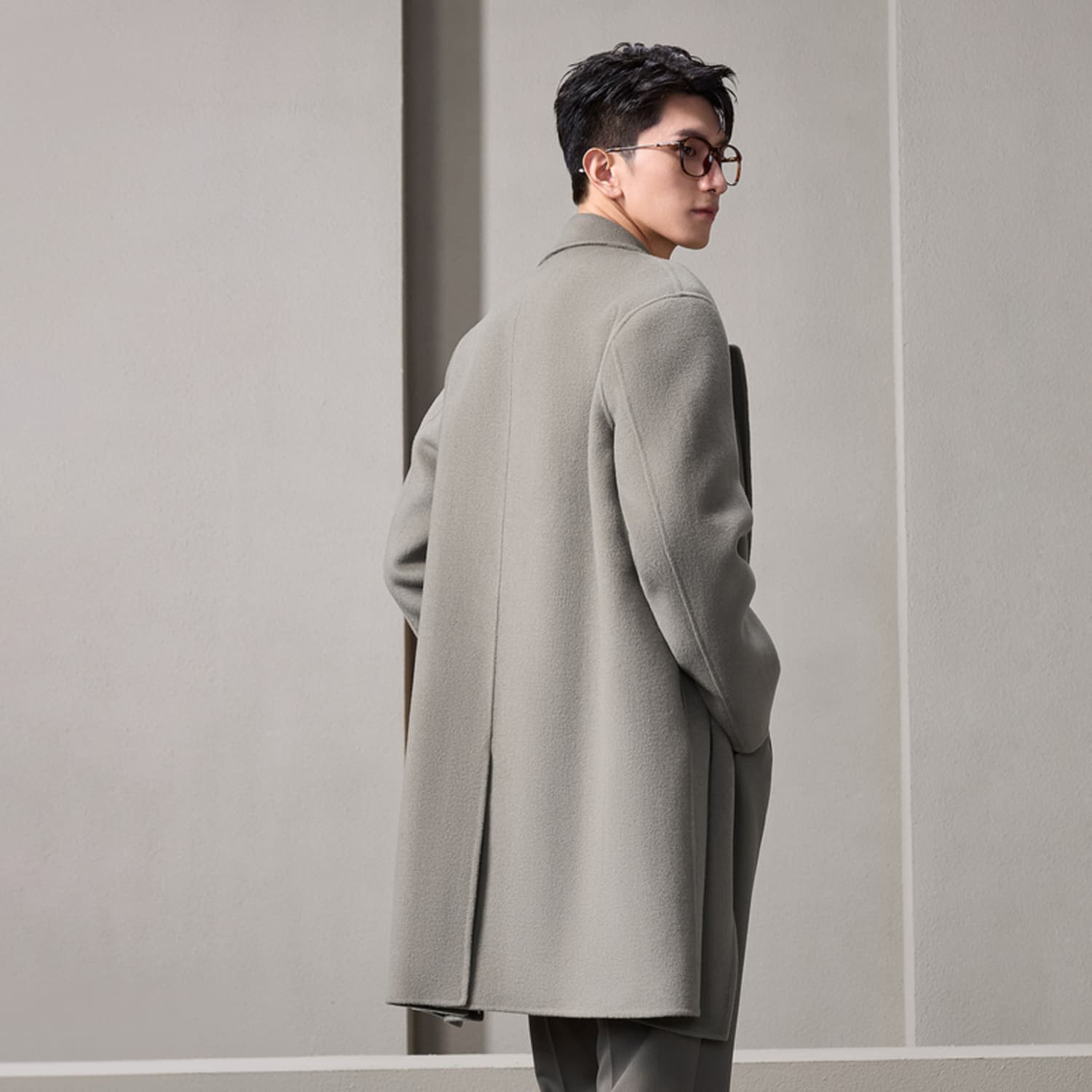 Пальто HLA Classic Wool Coat - изображение 3