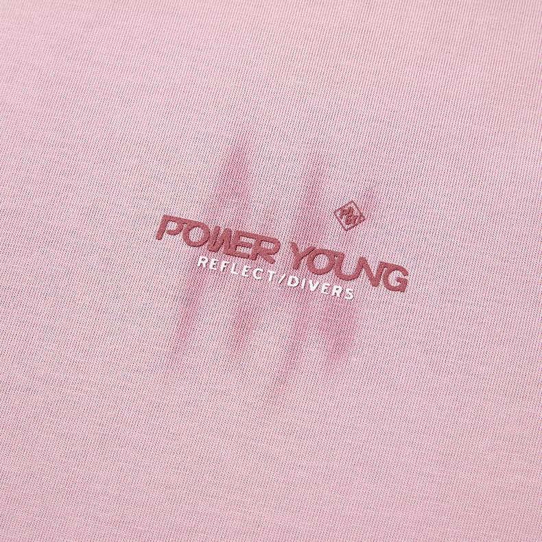 Футболка HLA Power Young Светло-розовый W1 Мужские T-рубашки - изображение 4