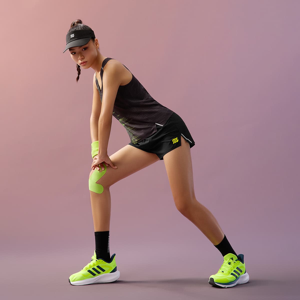 HLA Черные Y3 Женские Спортивные Шорты - изображение 5