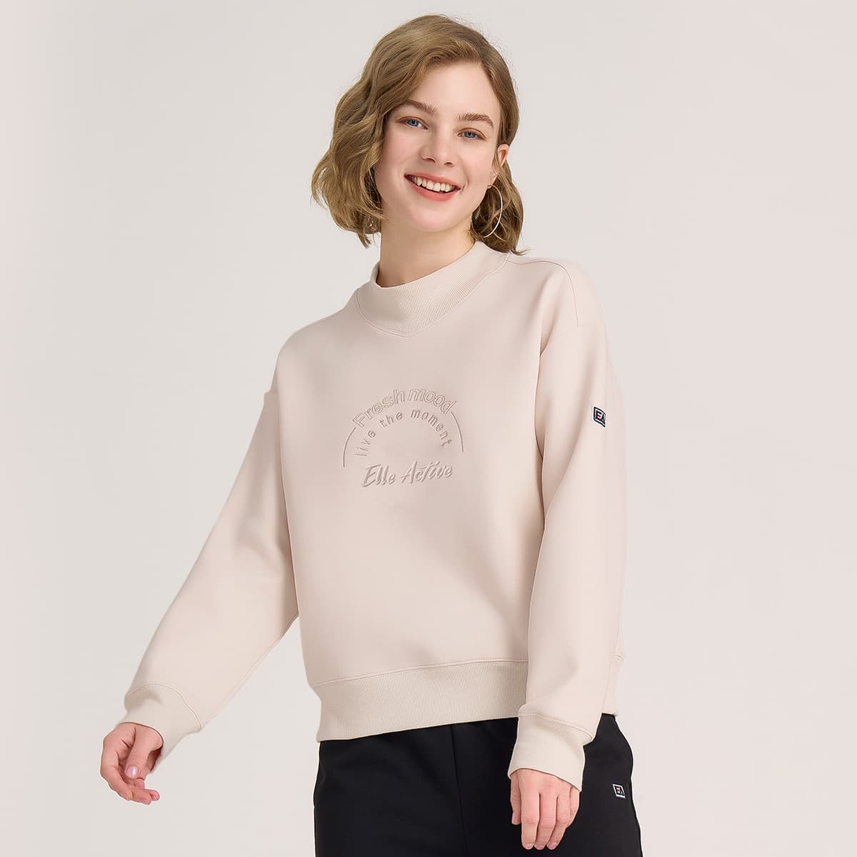 Худи Elle Active Абрикос Женские Толстовка - изображение 5