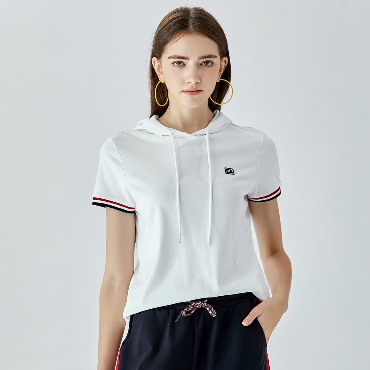 Футболка Elle Active Белый Женские T-рубашки - изображение 3