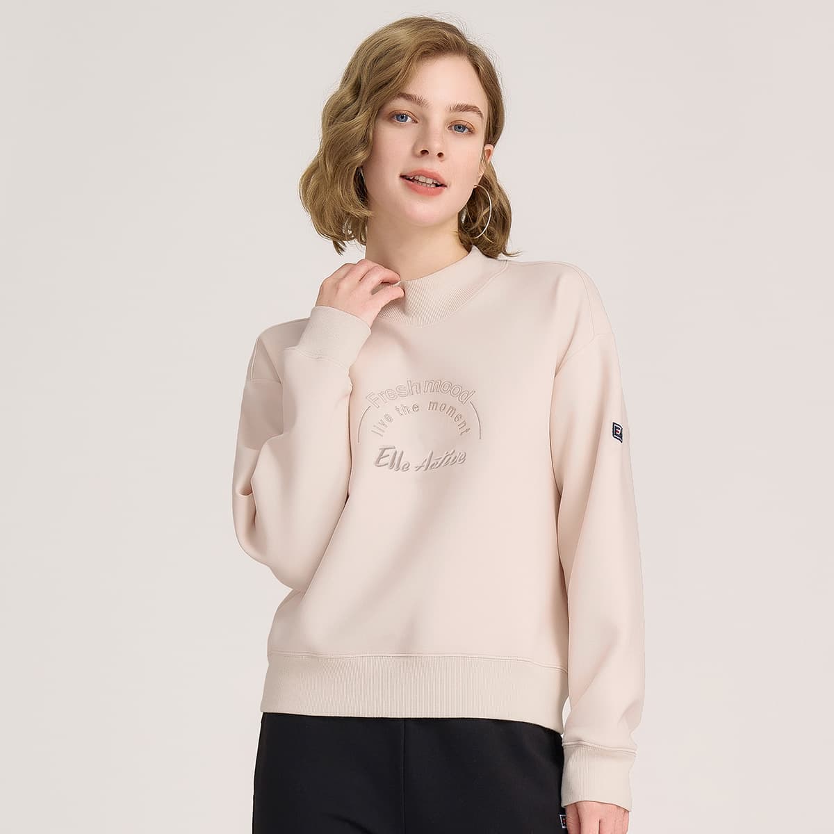 Худи Elle Active Абрикос Женские Толстовка - изображение 3
