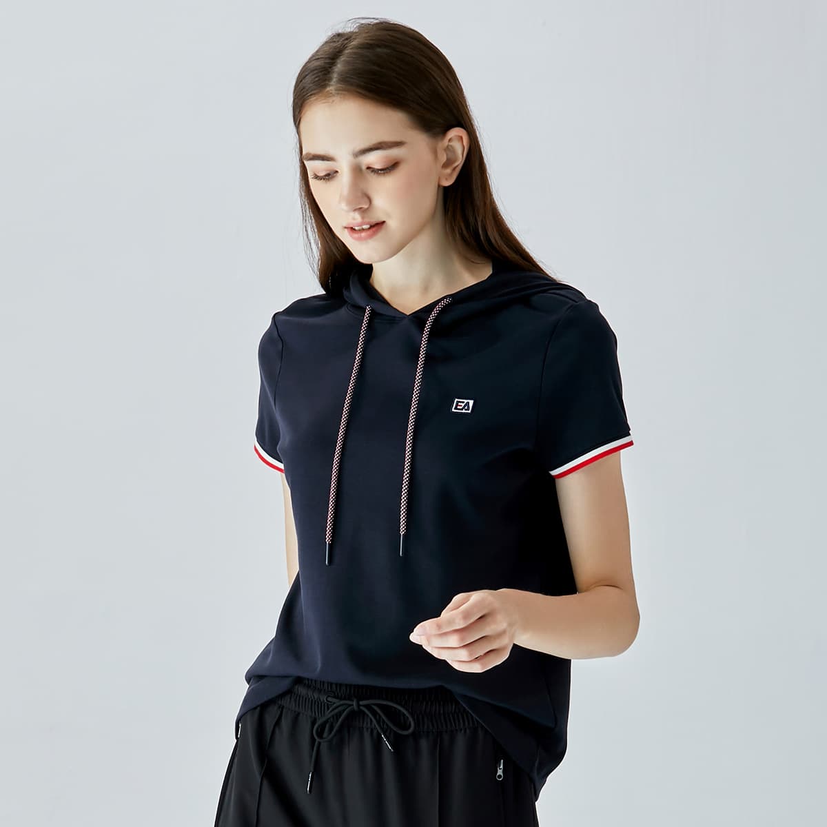 Футболка Elle Active Темно-синие Женские T-рубашки - изображение 6