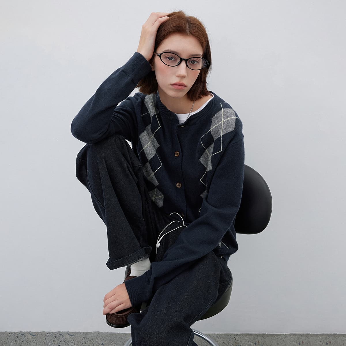 Кофта 714STREET Трикотажная ткань Кардиган Женские - изображение 7