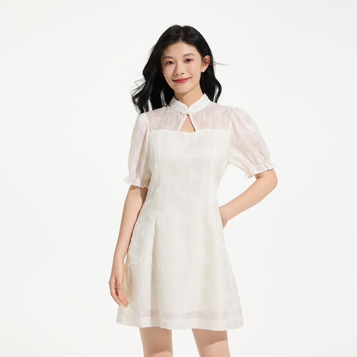 Платье Hotwind Короткий Sleeved Платье Женские - изображение 3