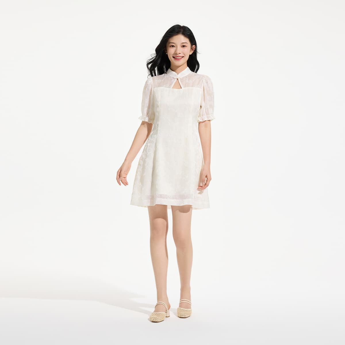 Платье Hotwind Короткий Sleeved Платье Женские - изображение 5