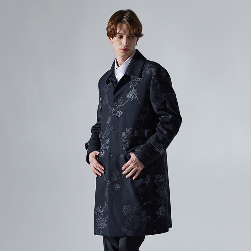 Пальто Andrew Mackenzie FW23 Black Coat - изображение 4